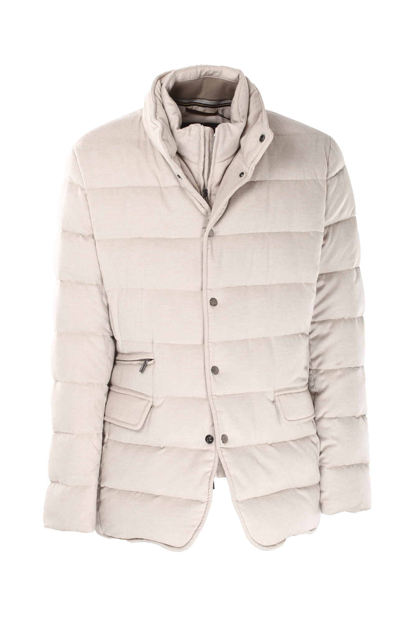 MOORER MOORER JACKETS BEIGE 