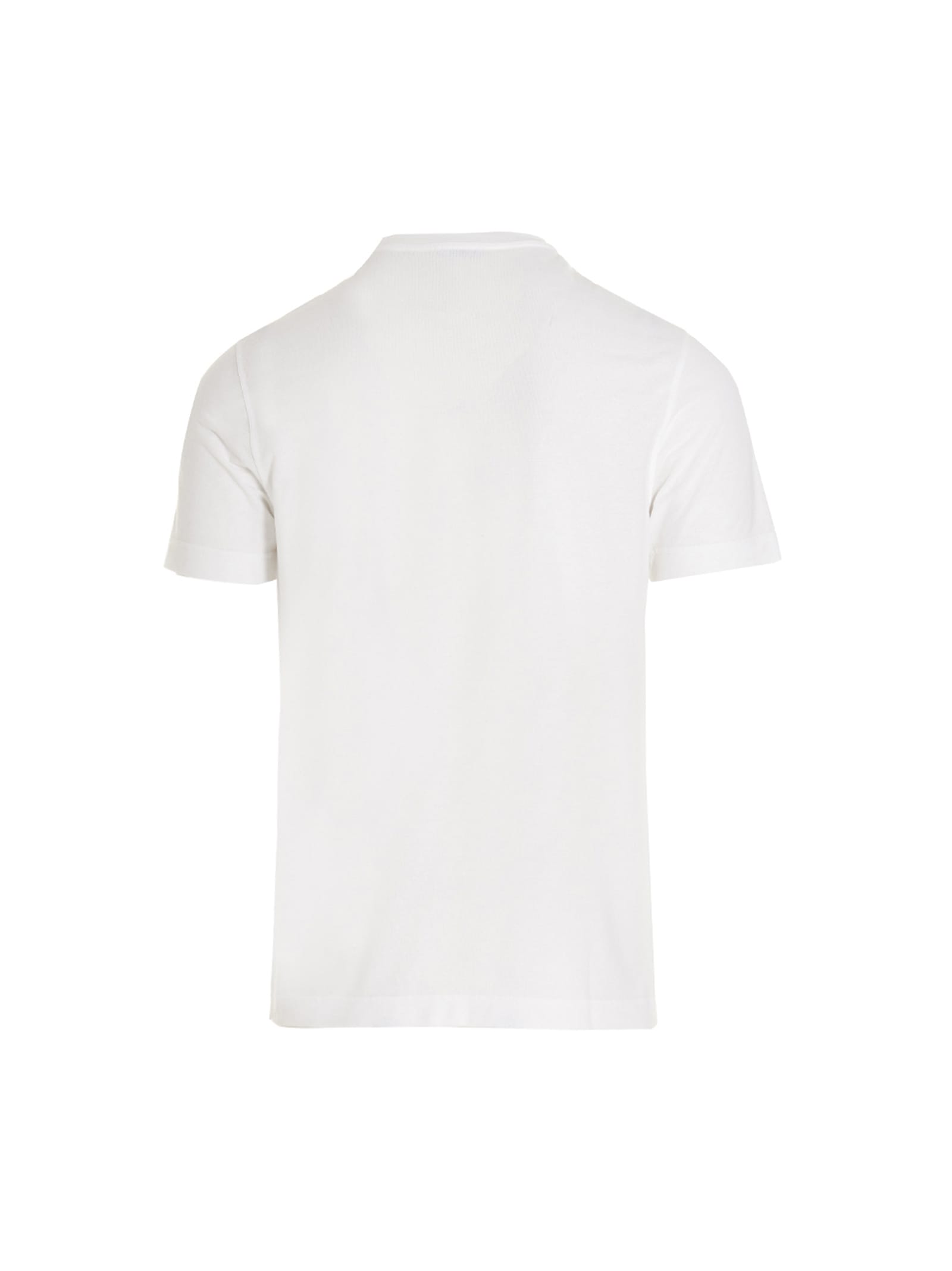 Shop Zanone Ice Cotton T-shirt In Bianco