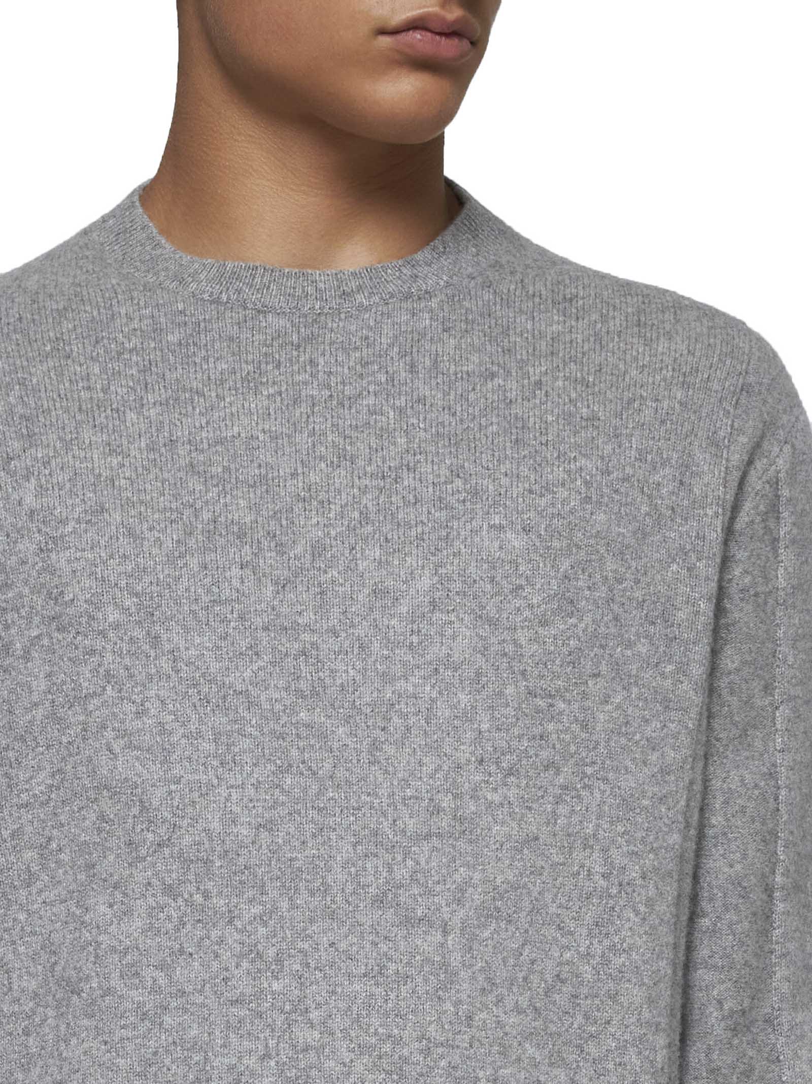 Shop Zegna Sweater In Grigio Medio Unito