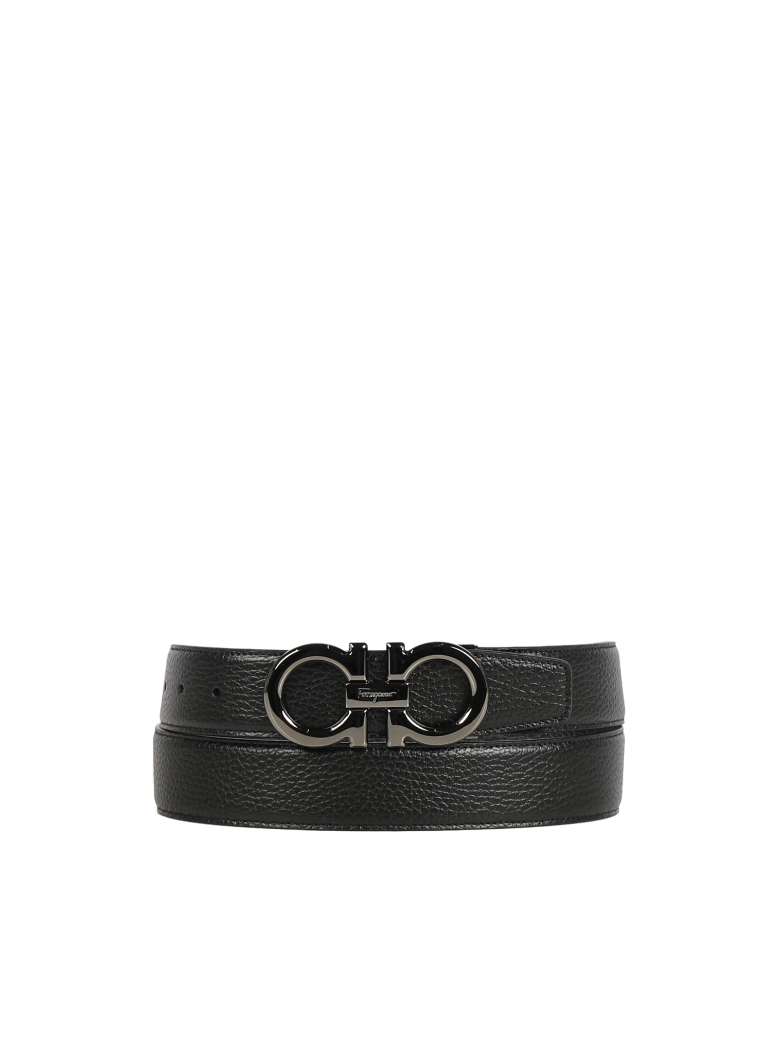 FERRAGAMO REVERSIBLE CALFSKIN BELT