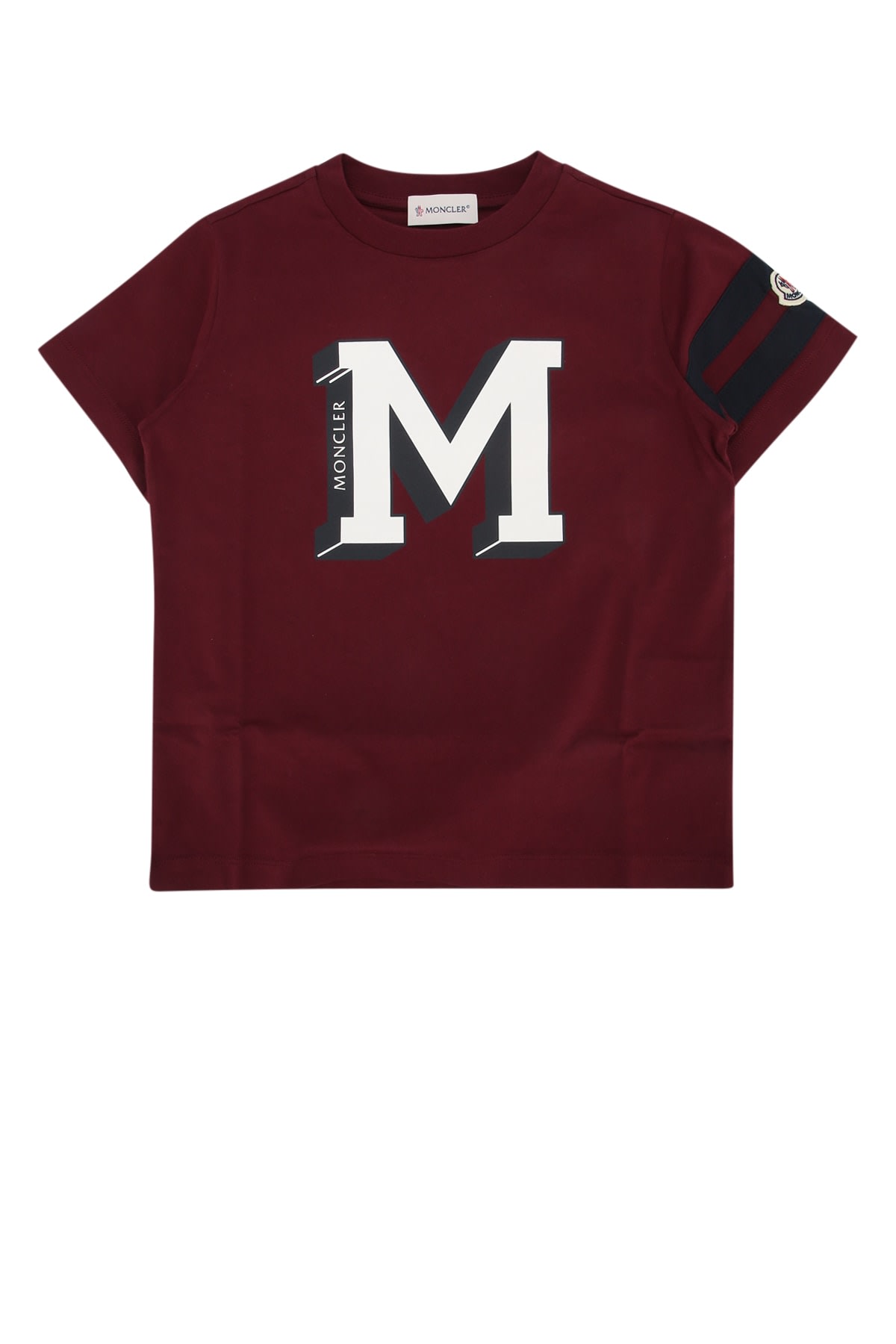 Moncler Kids Ss T-shirt In Multi