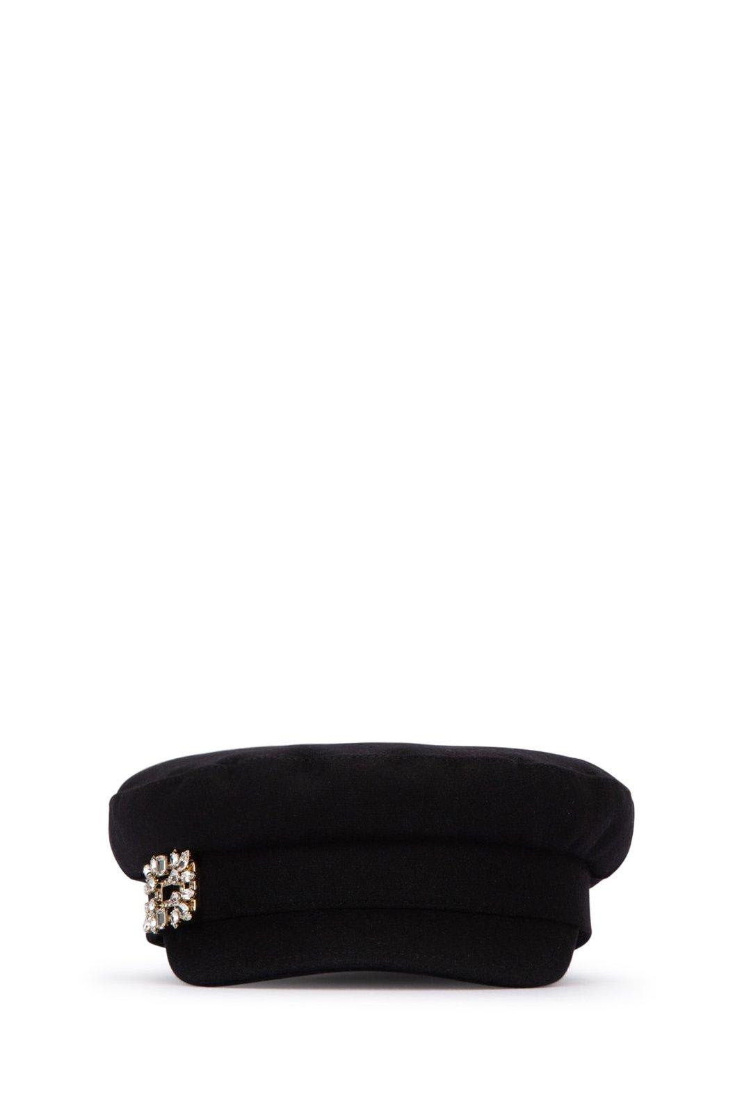 Shop Roger Vivier Embellished Sailor Cap