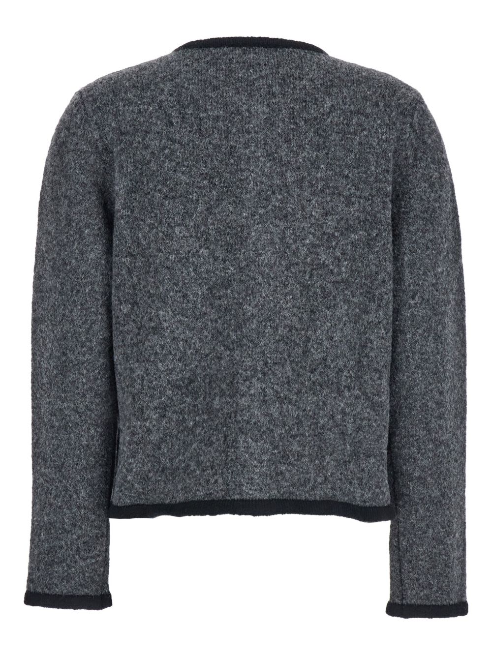 Semicouture Grey 'dulcinea' Cardigan In Gray