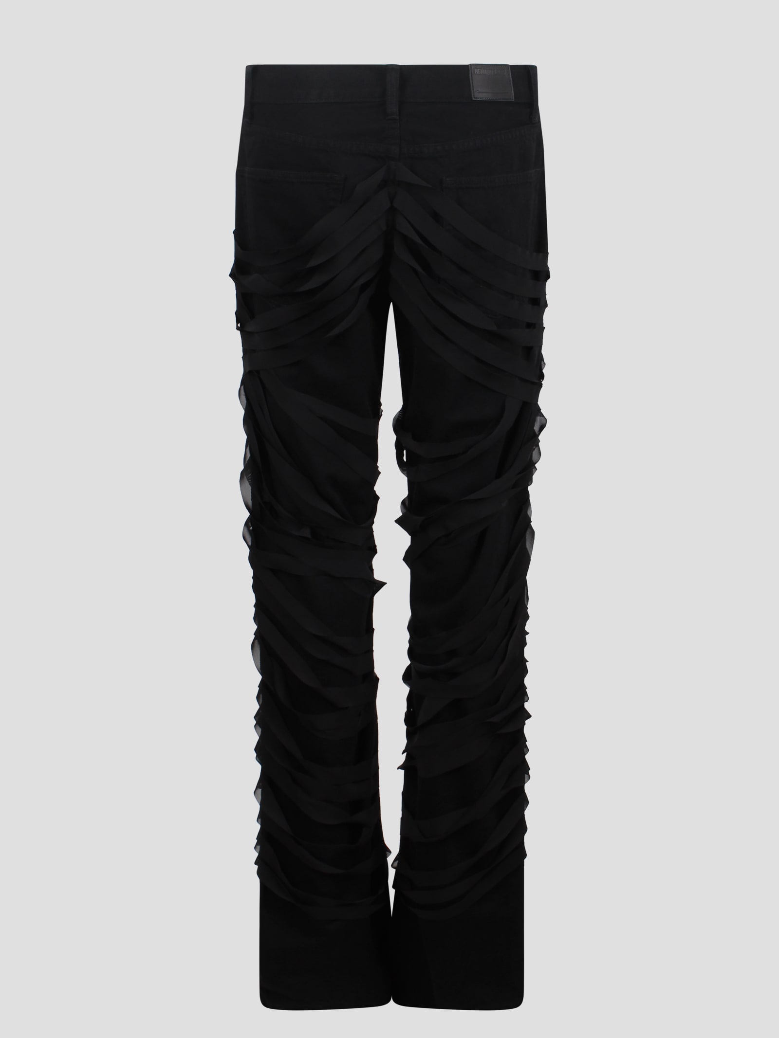 Shop Helmut Lang Ribbon Jeans