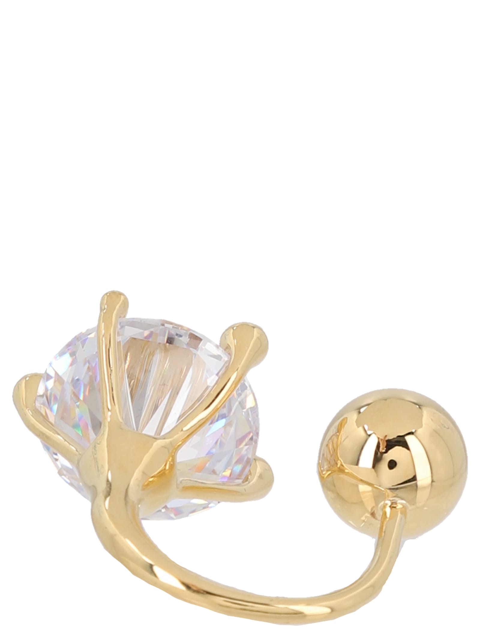 Shop Panconesi Diamanti Sphere Ring In Gold
