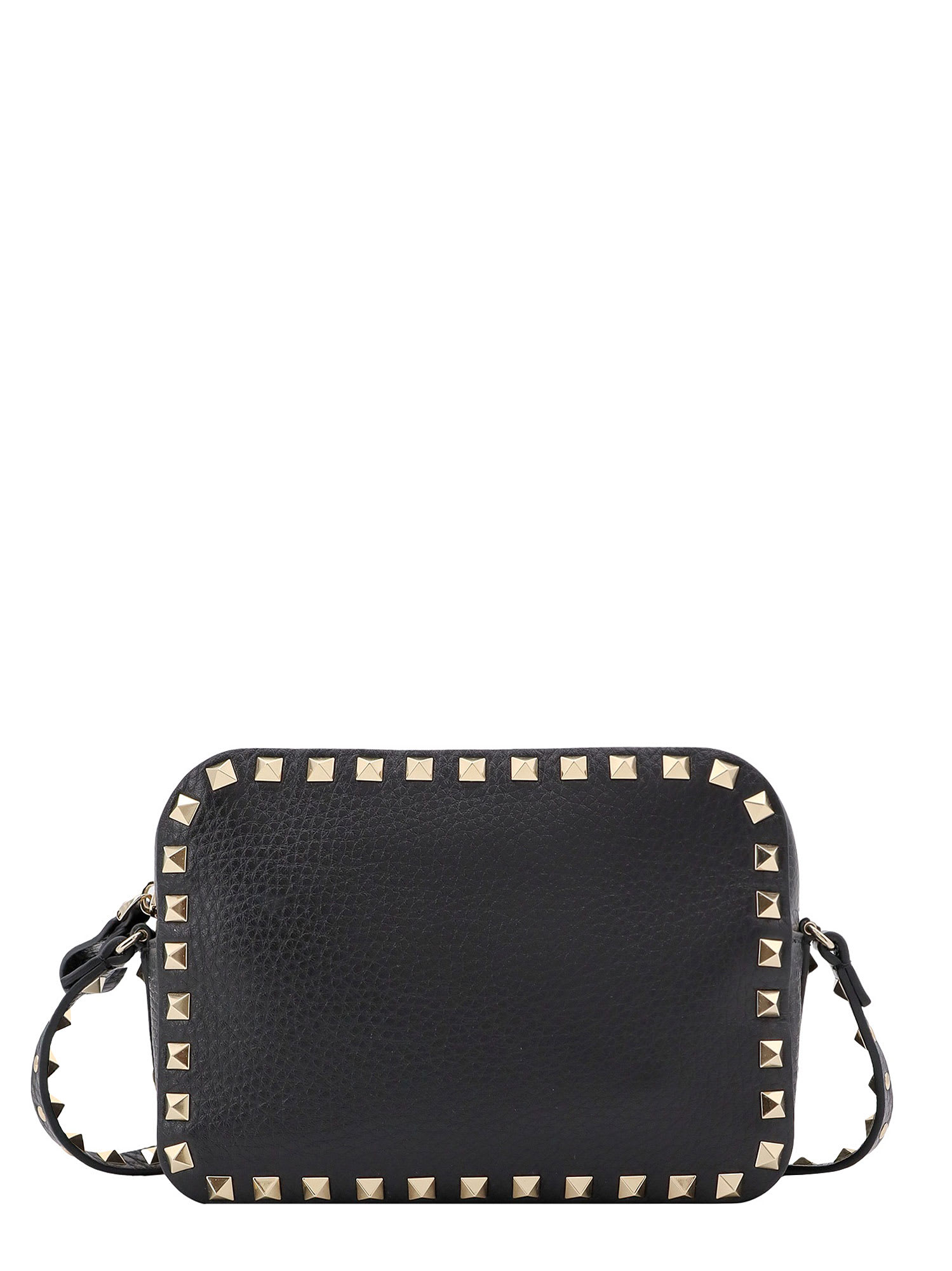 Shop Valentino Shoulder Bag In Black