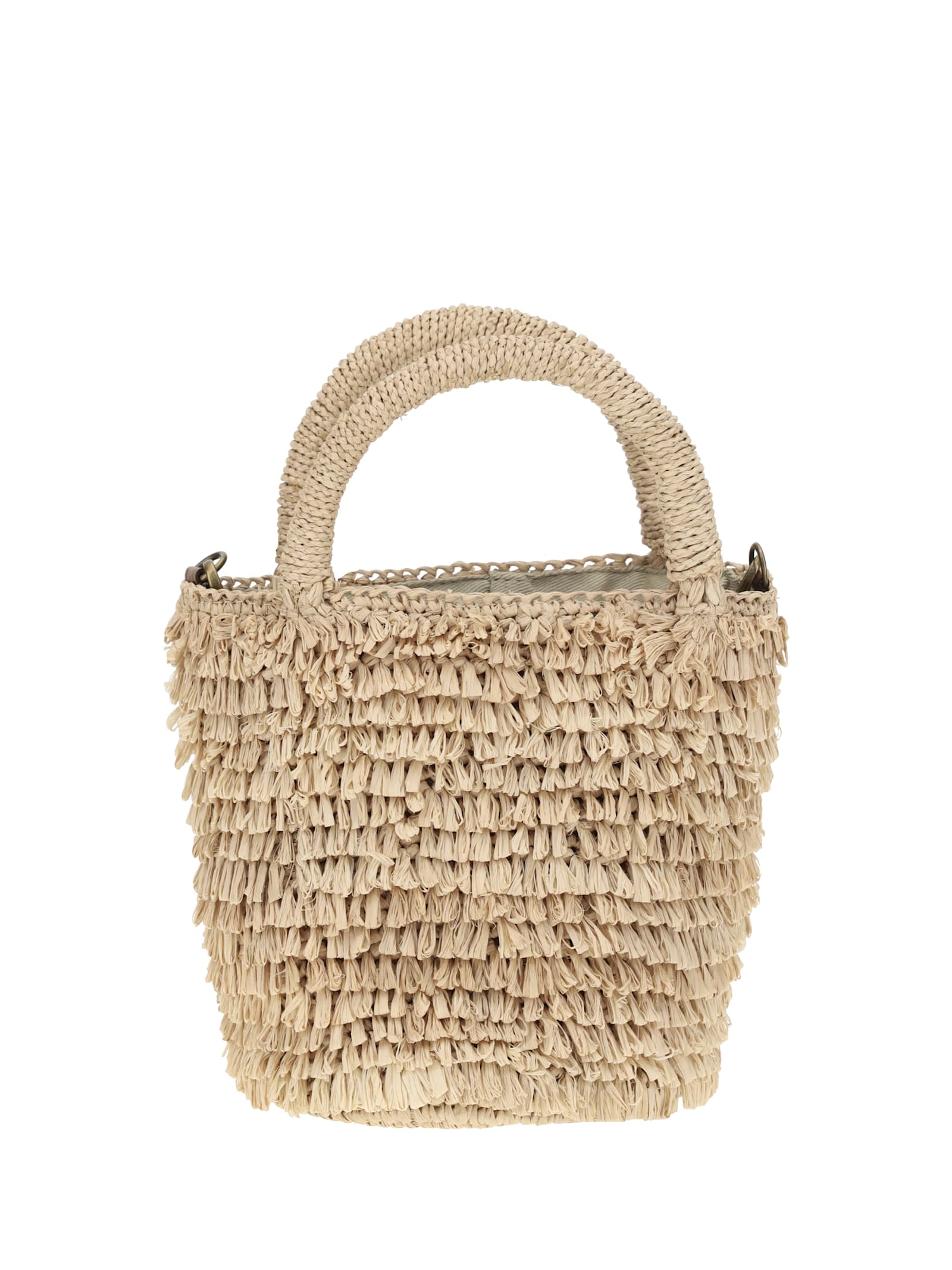 Naka Raffia Shoulder Bag