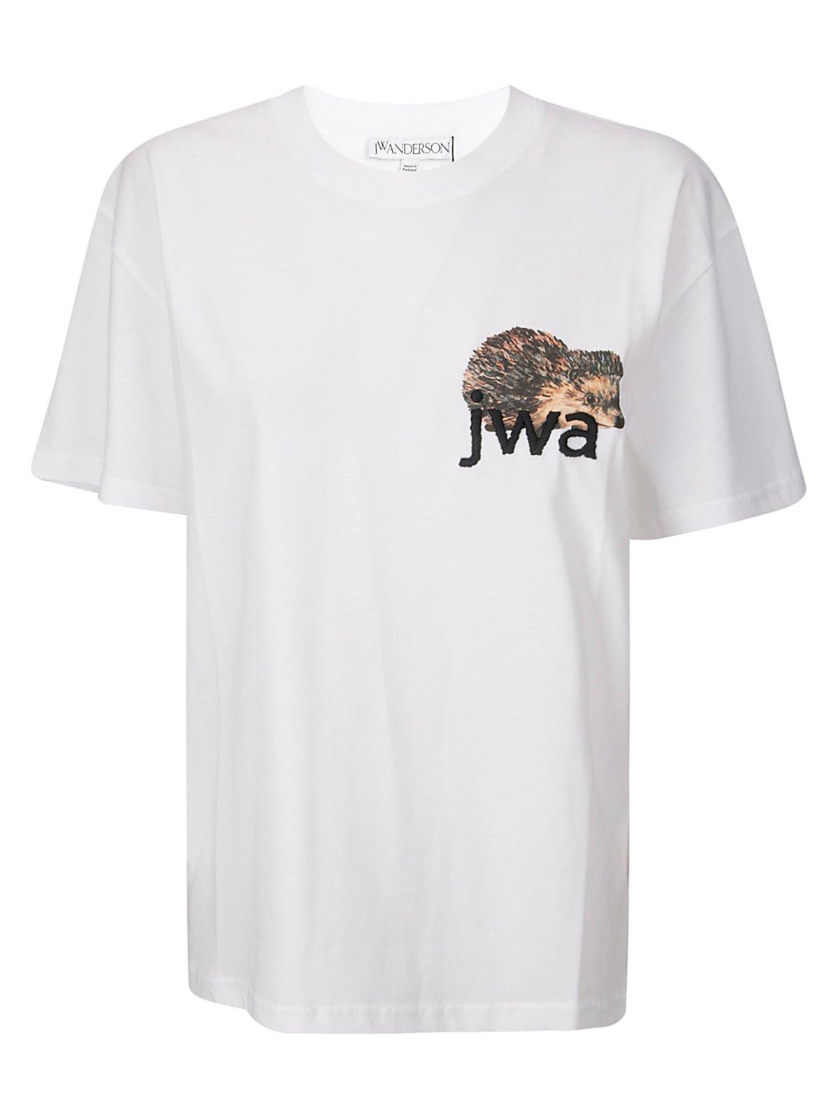 J.W. Anderson J. W. Anderson Jwa Logo Hedgehog T-shirt