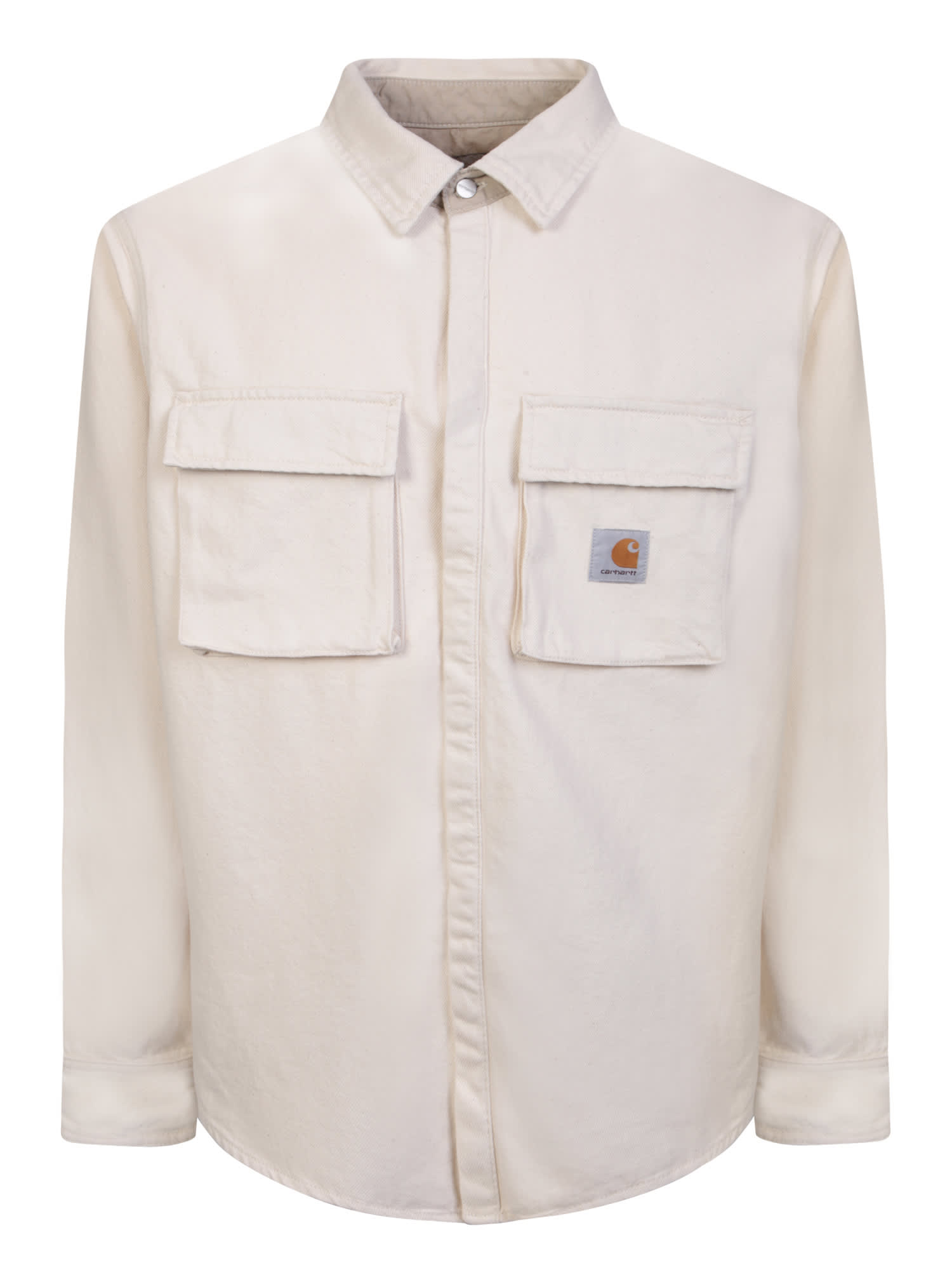 Carhartt Wip Monterey Shirt Jacket In White