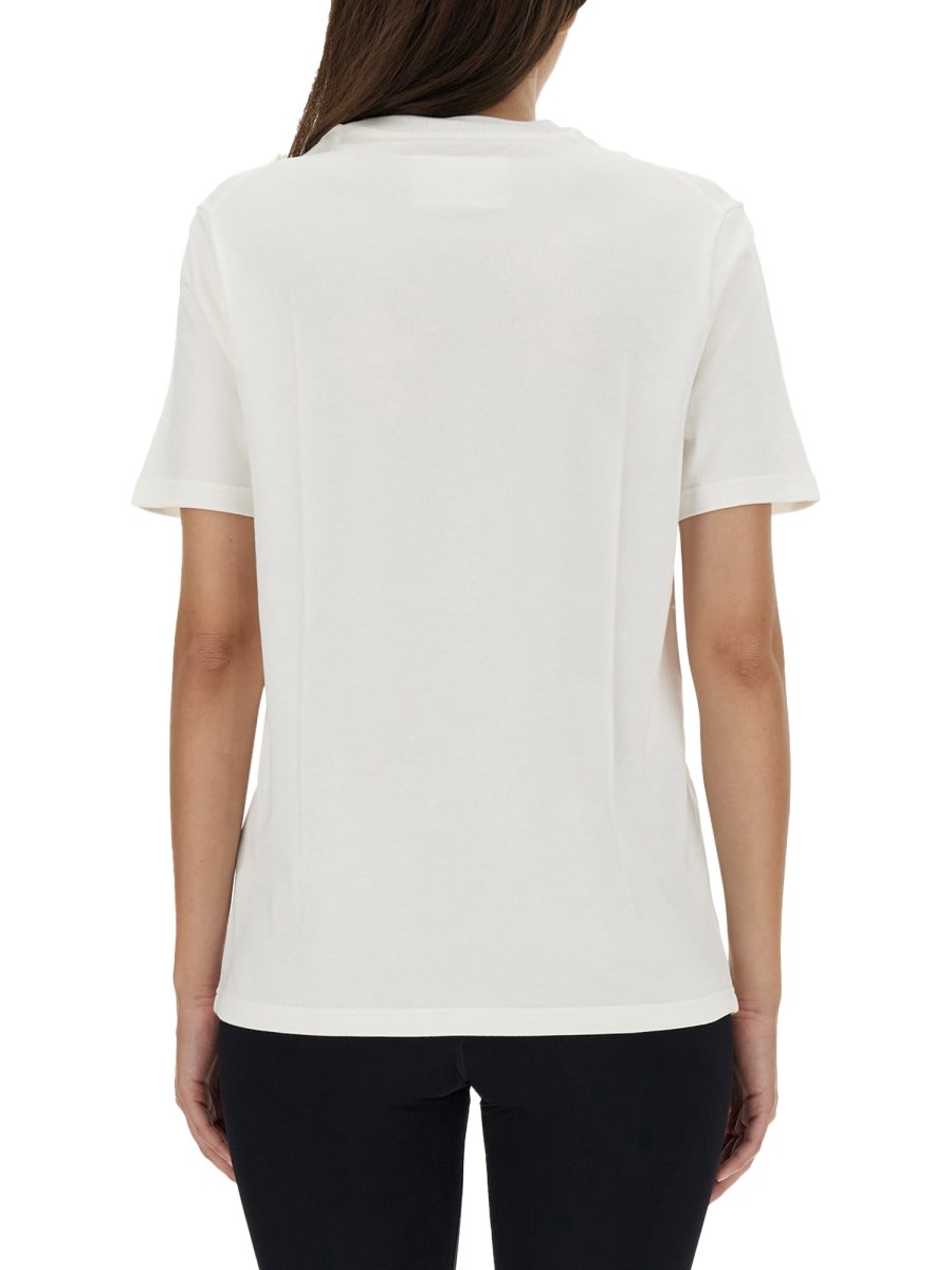 Shop Jil Sander T-shirt Con Logo In White