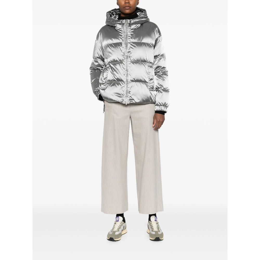 Max Mara The Cube Polyester Jackets In Gray
