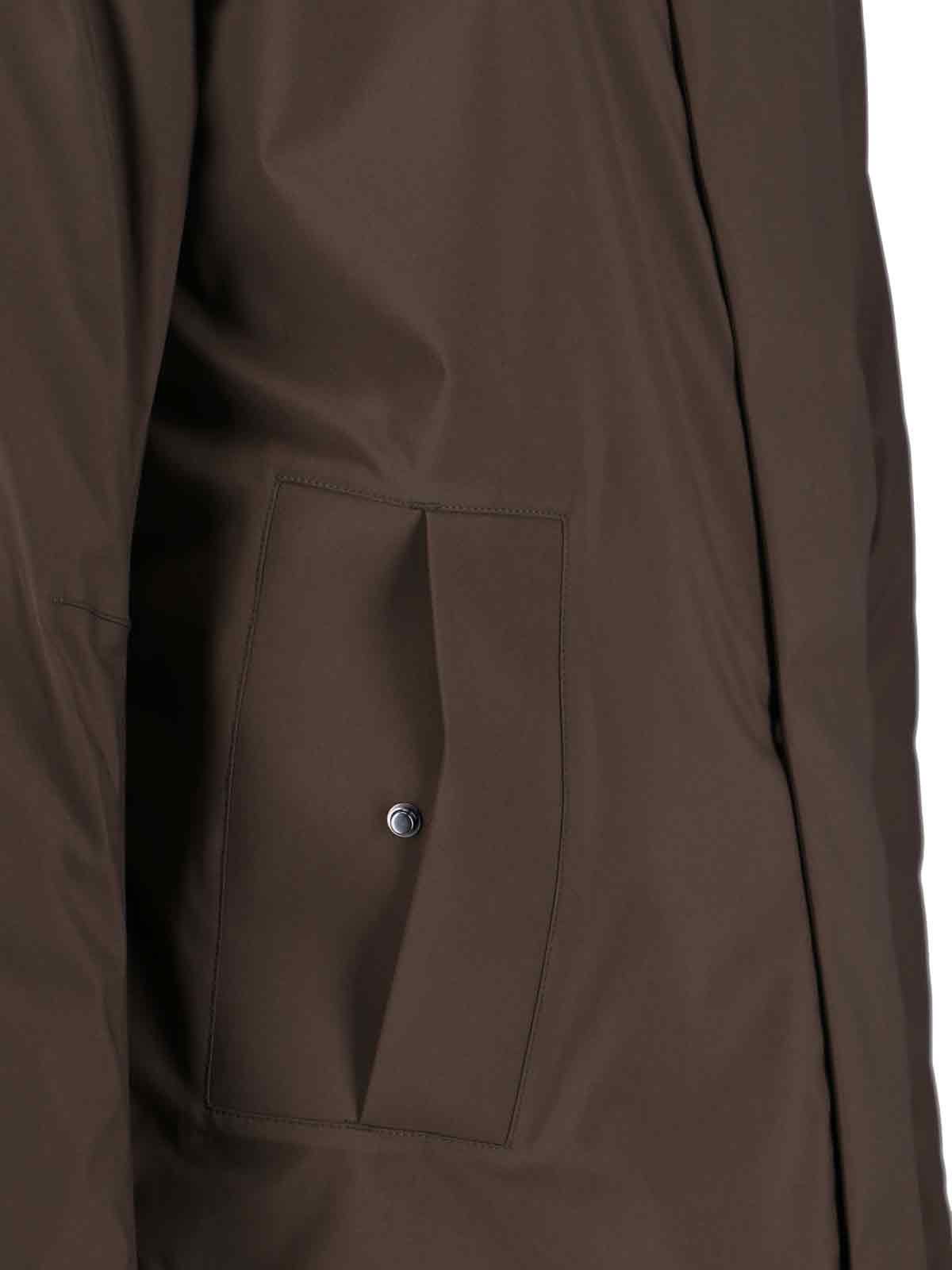 K-way Thomal Padded Jacket In Brown