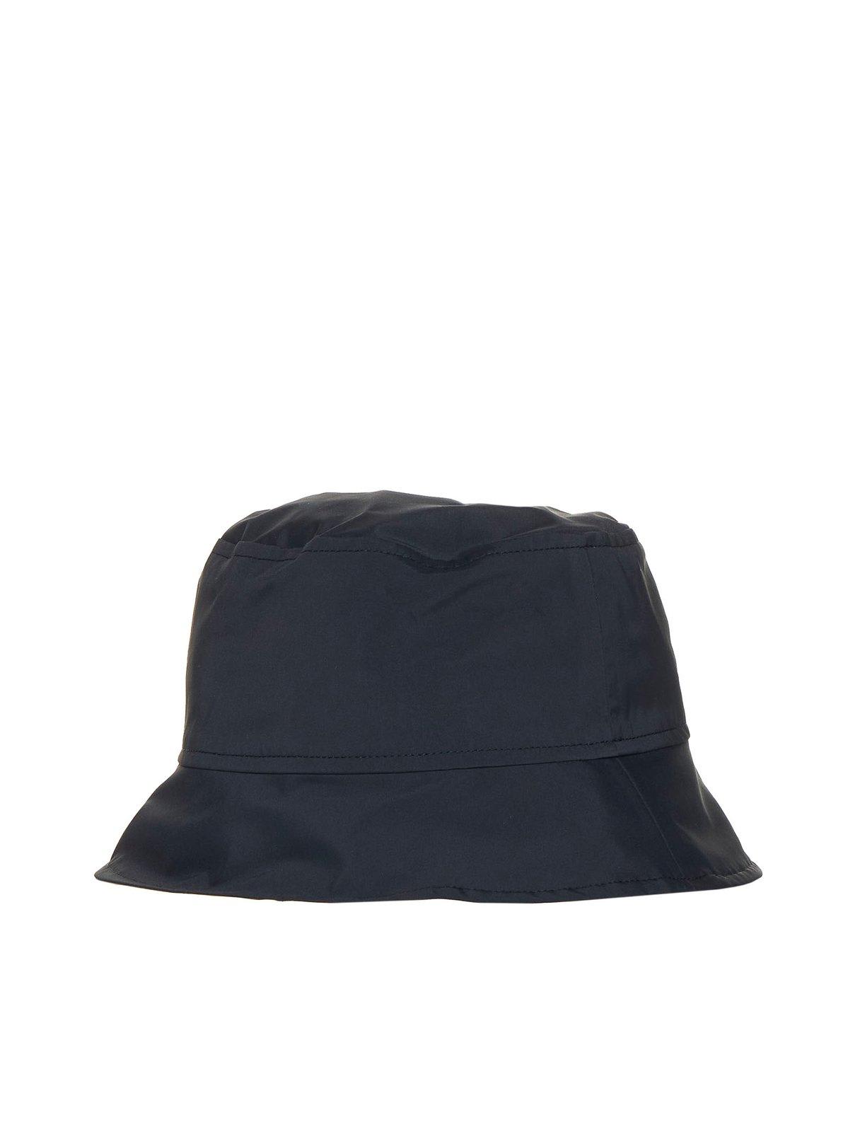 Shop Canada Goose Logo Patch Bucket Hat In Black/neutrals