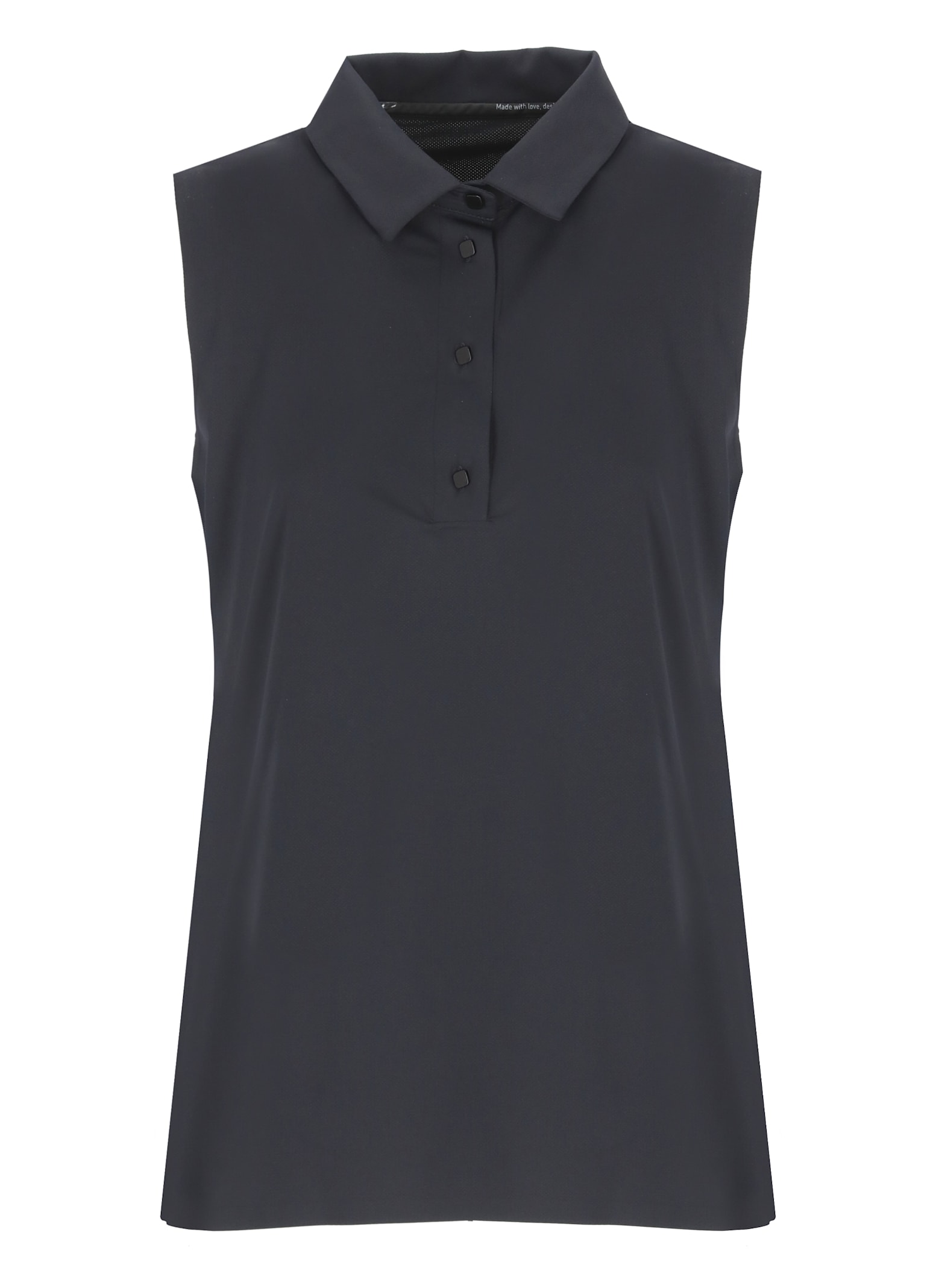 Oxford Sleeveless Wom Polo Shirt