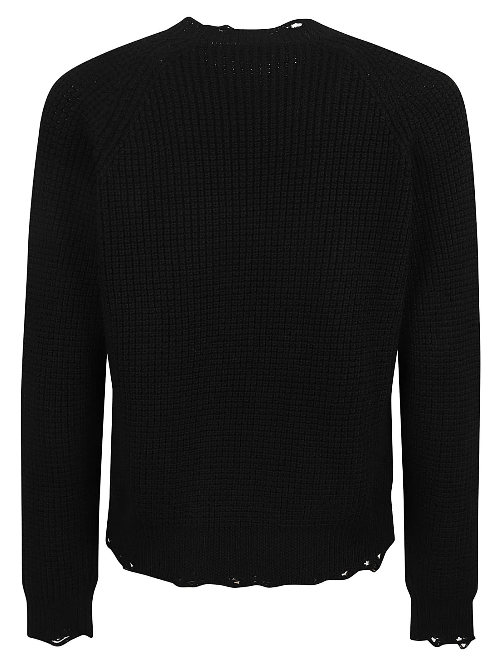 Shop Dsquared2 Crewneck Pullover In Black