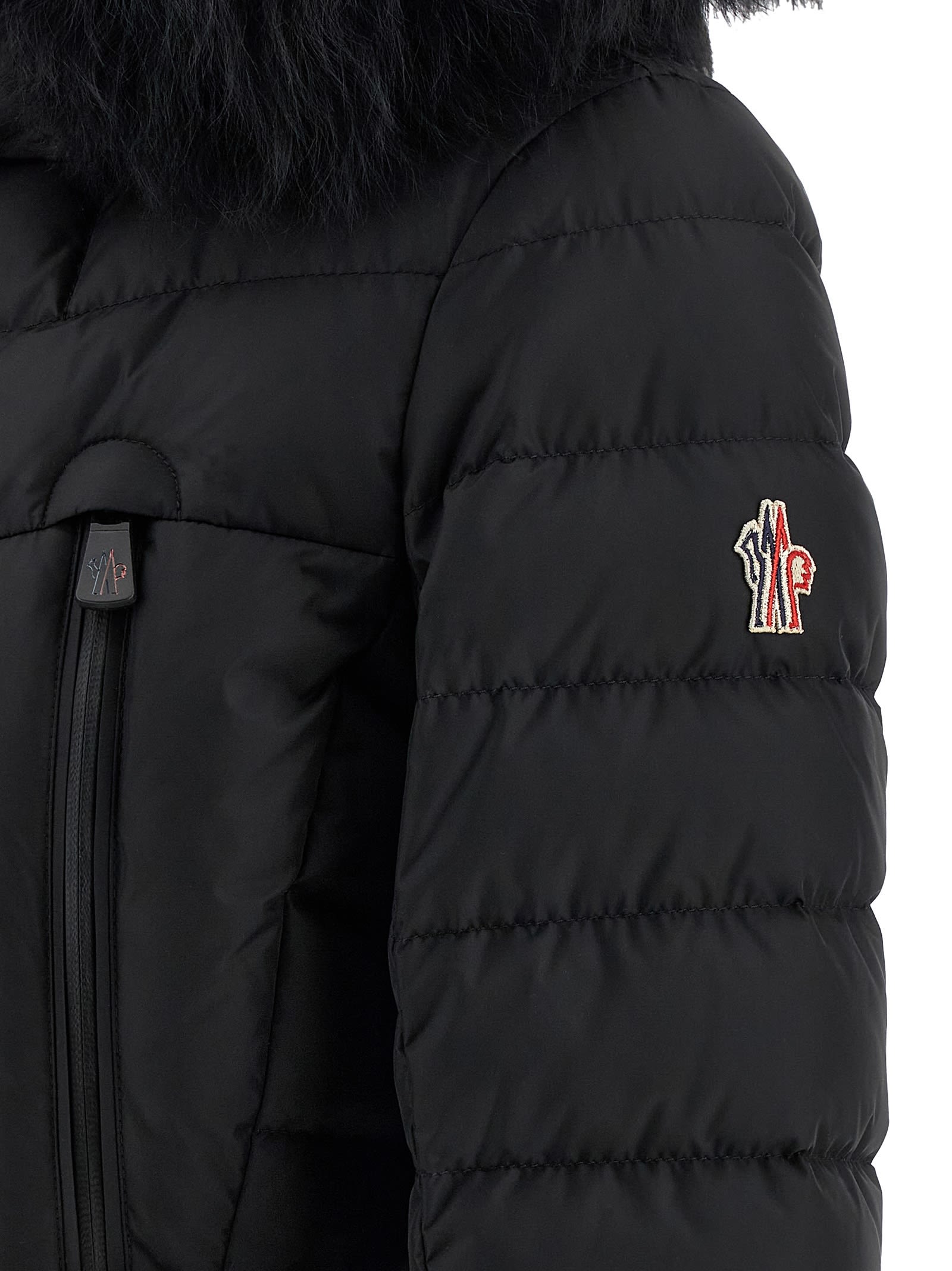 Moncler Beverley Down Jacket In Black