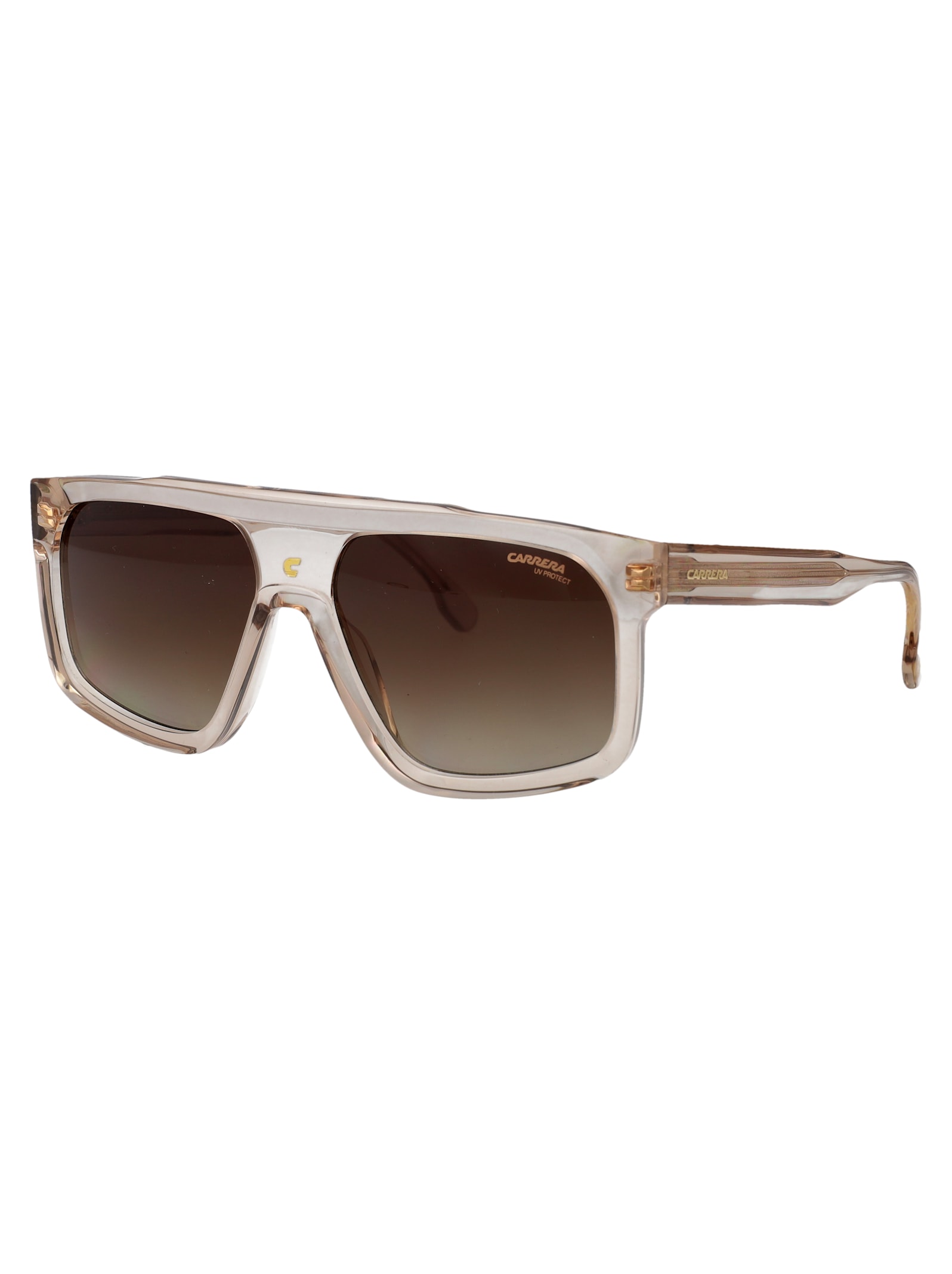 Carrera Beige Acetate Sunglasses In Brown