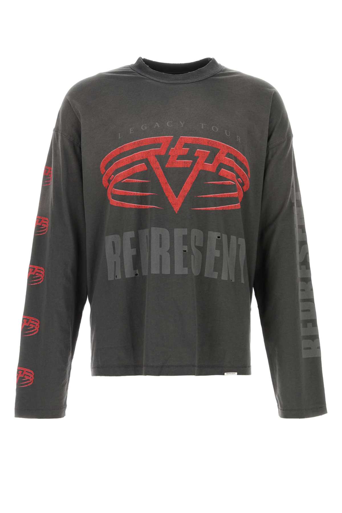 Represent Reversible Living Legacy Tour Long Sleeve T-shirt In Black