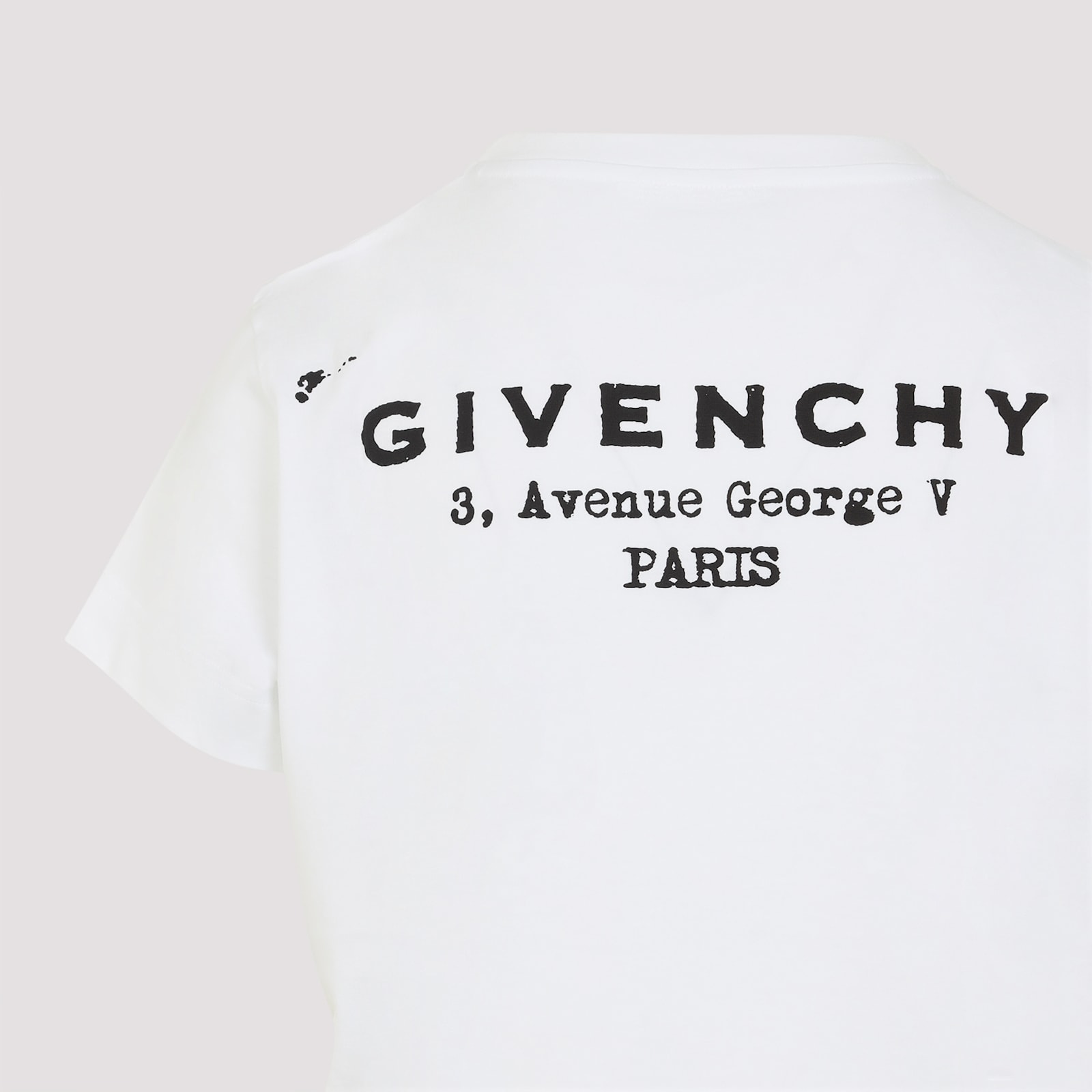 Givenchy Logo Short-sleeved T-shirt In White