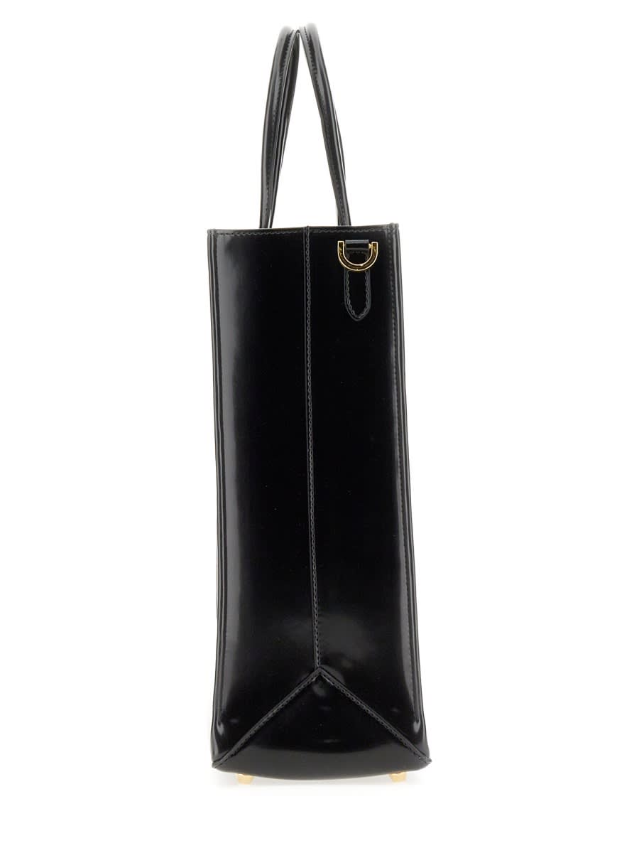 Shop N°21 Small Vertical Shopper Bag In Black