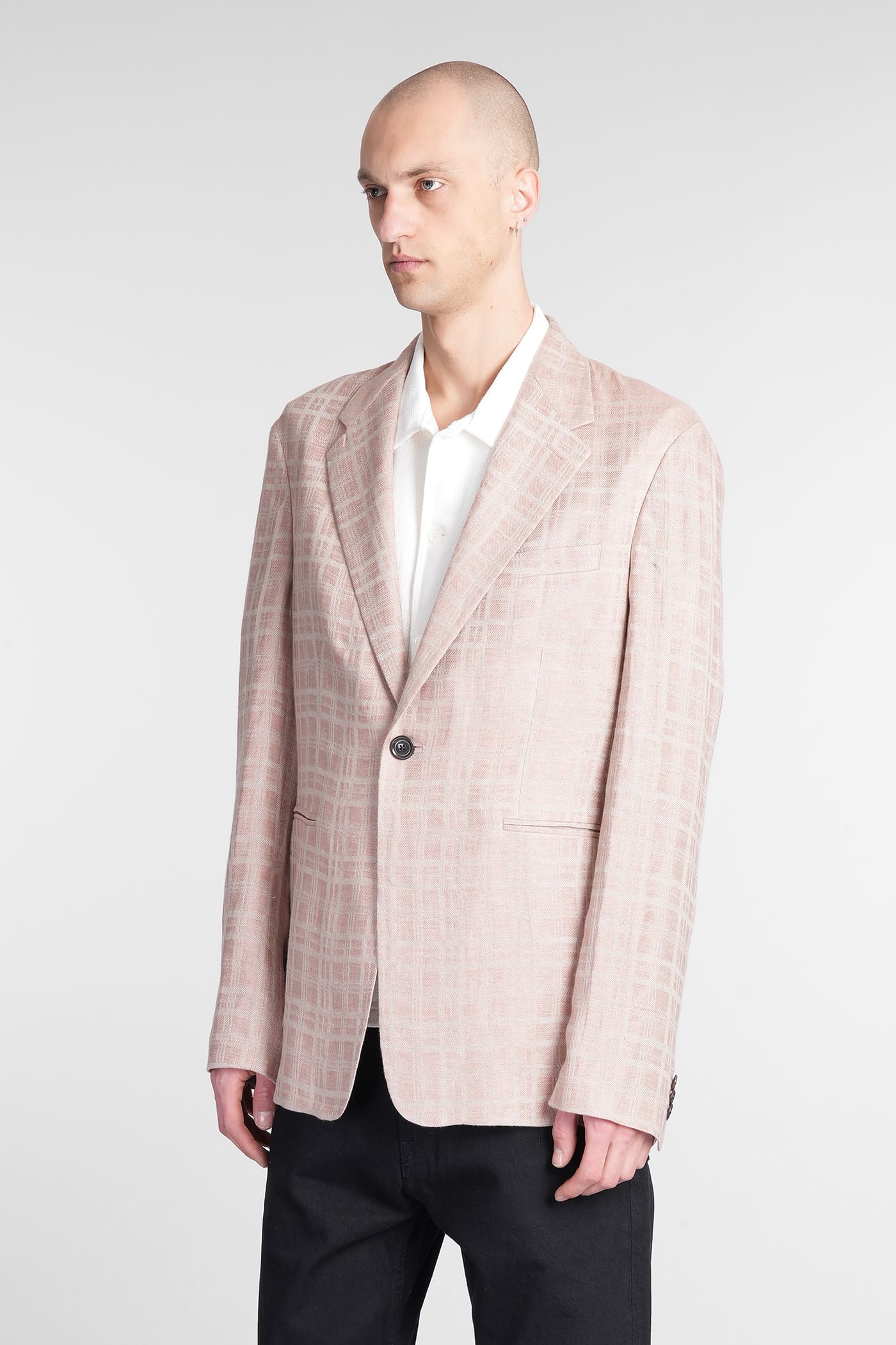 Our Legacy Unconstructed Shinjuku Blazer Clothing In Rose-pink