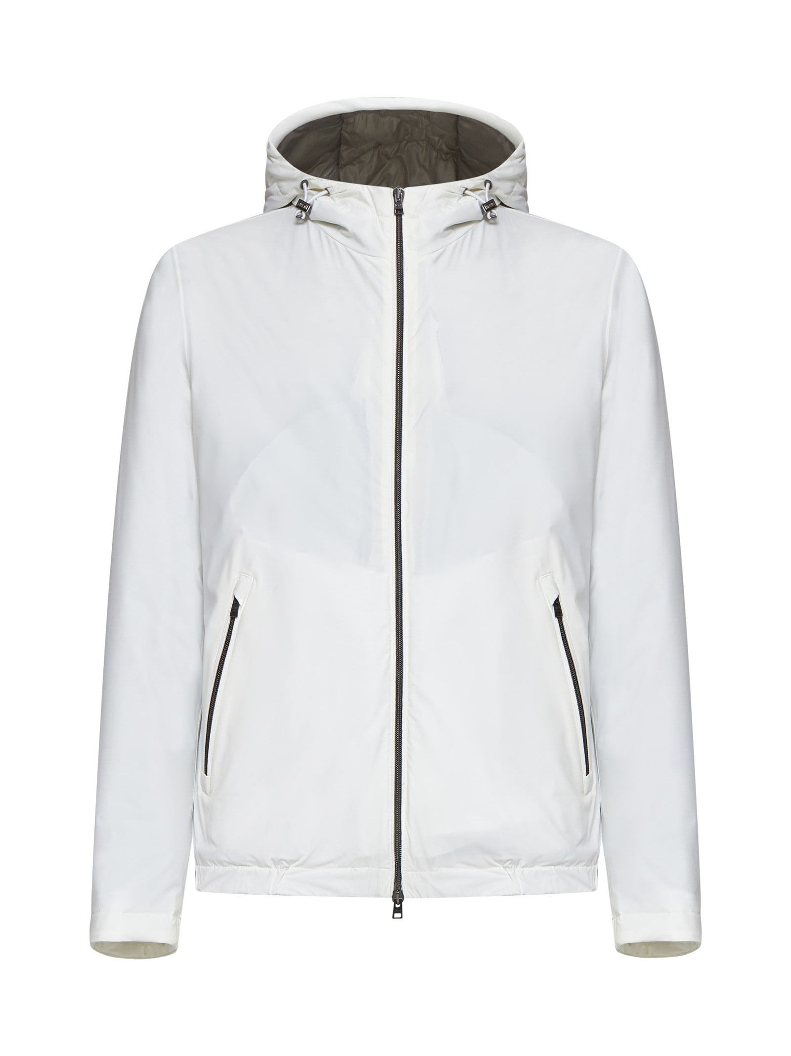 Shop Herno Jacket In White