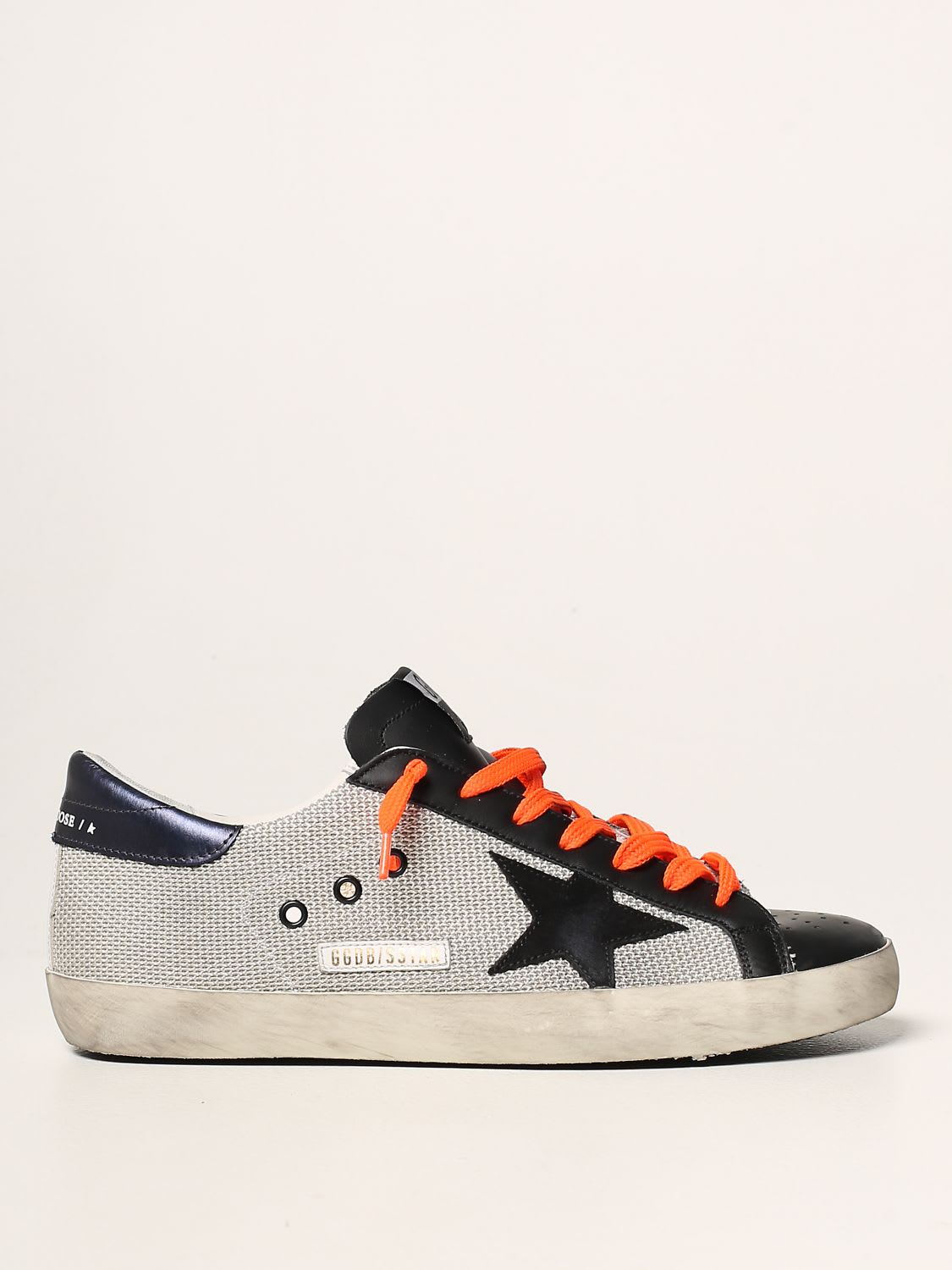 Golden Goose Sneakers Super-star Classic Golden Goose Sneakers In Leather And Mesh
