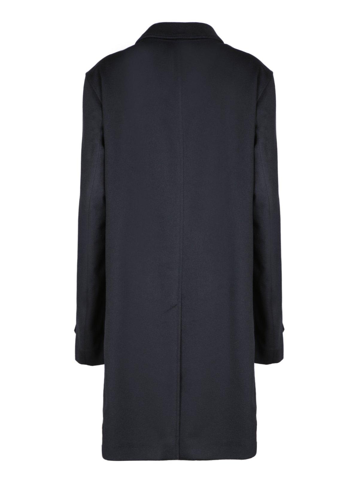 Shop Herno Mid-length Tailored Coat In Blue