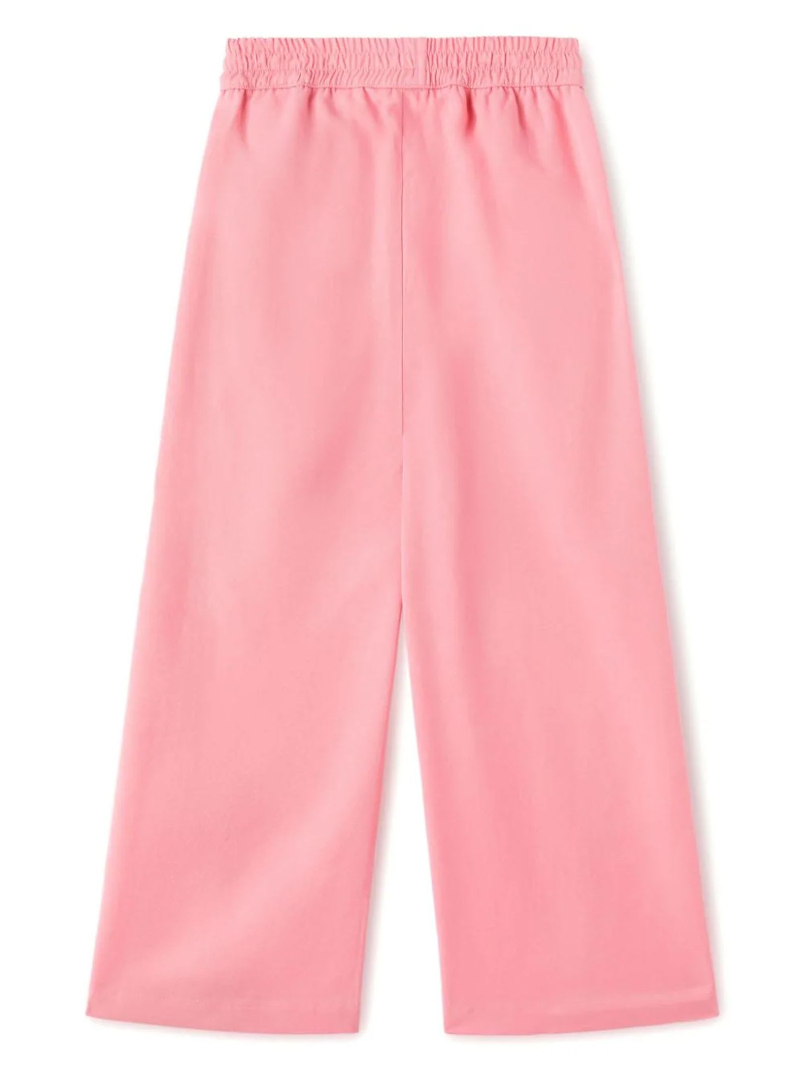 Shop Palm Angels Trousers Pink