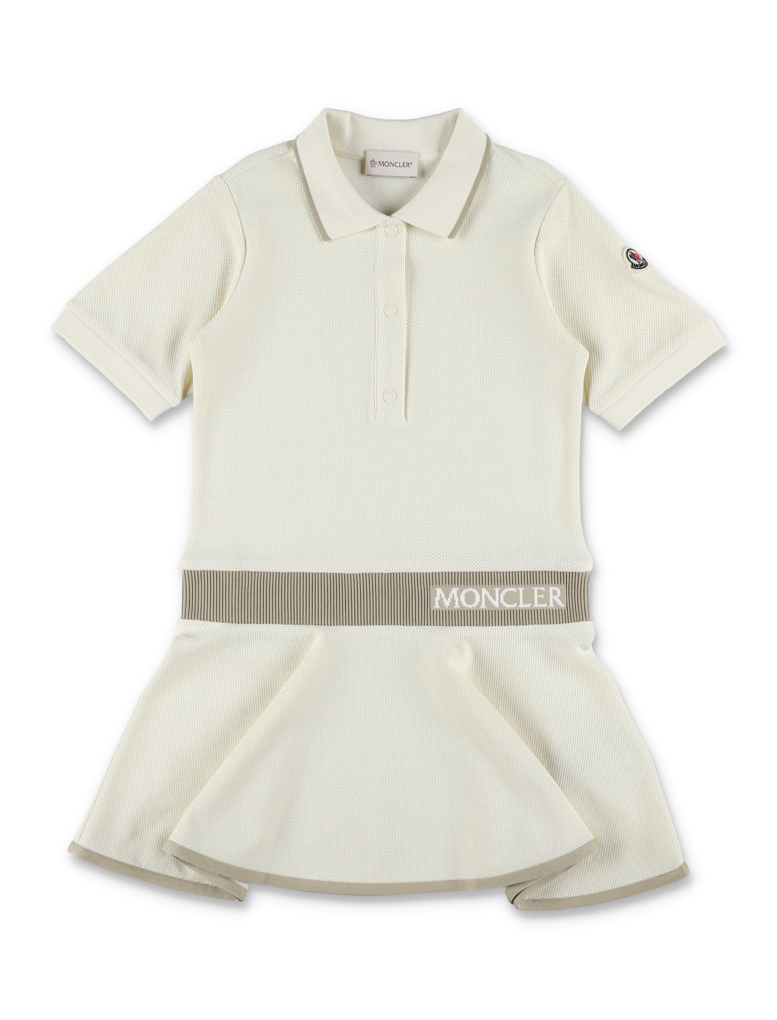 Moncler Dress In White