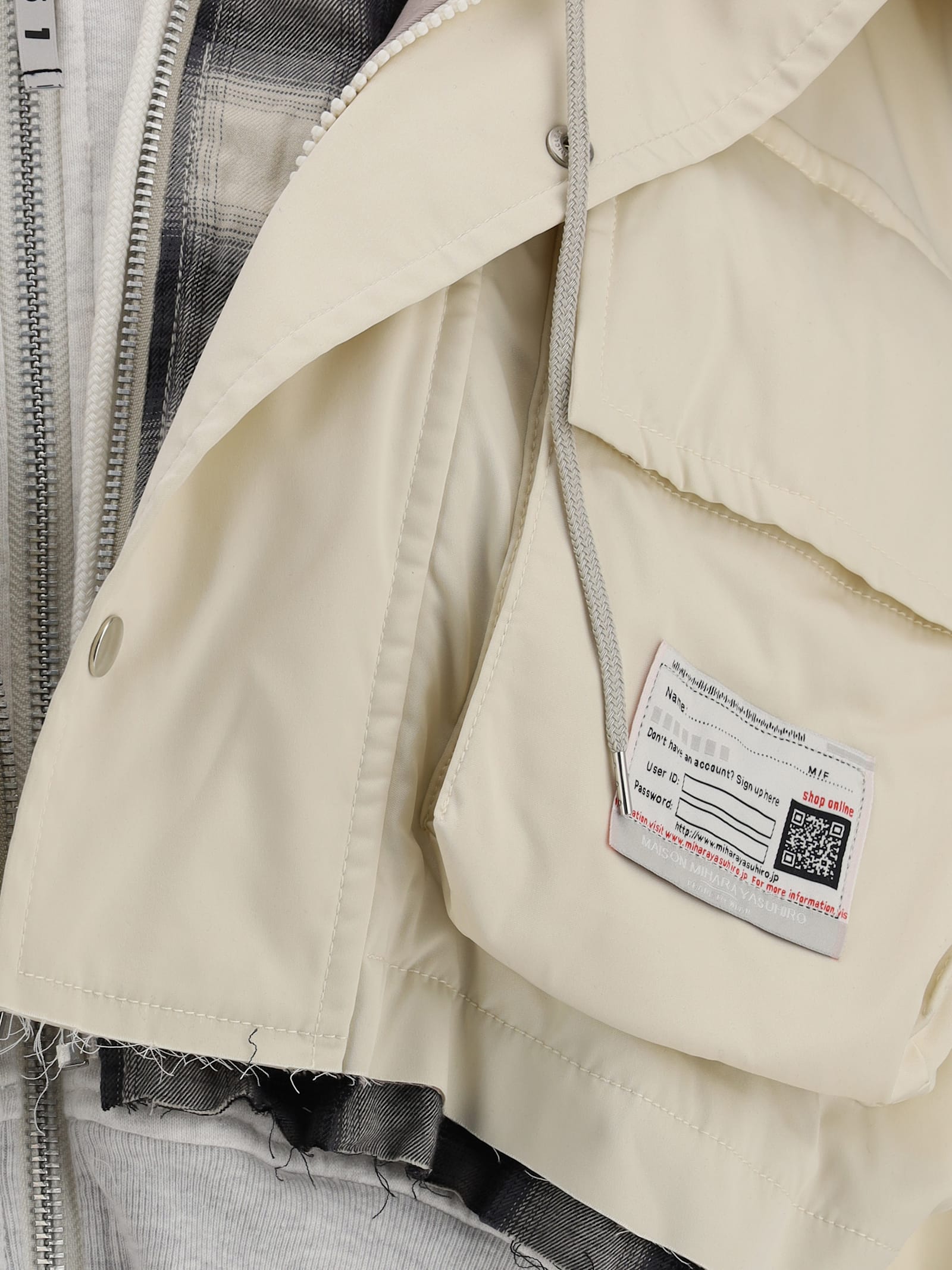 Miharayasuhiro Patchwork Design Jacket