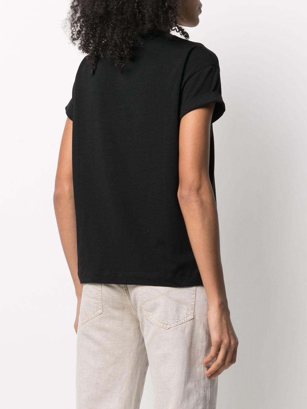 Brunello Cucinelli Cotton T-shirt In Black