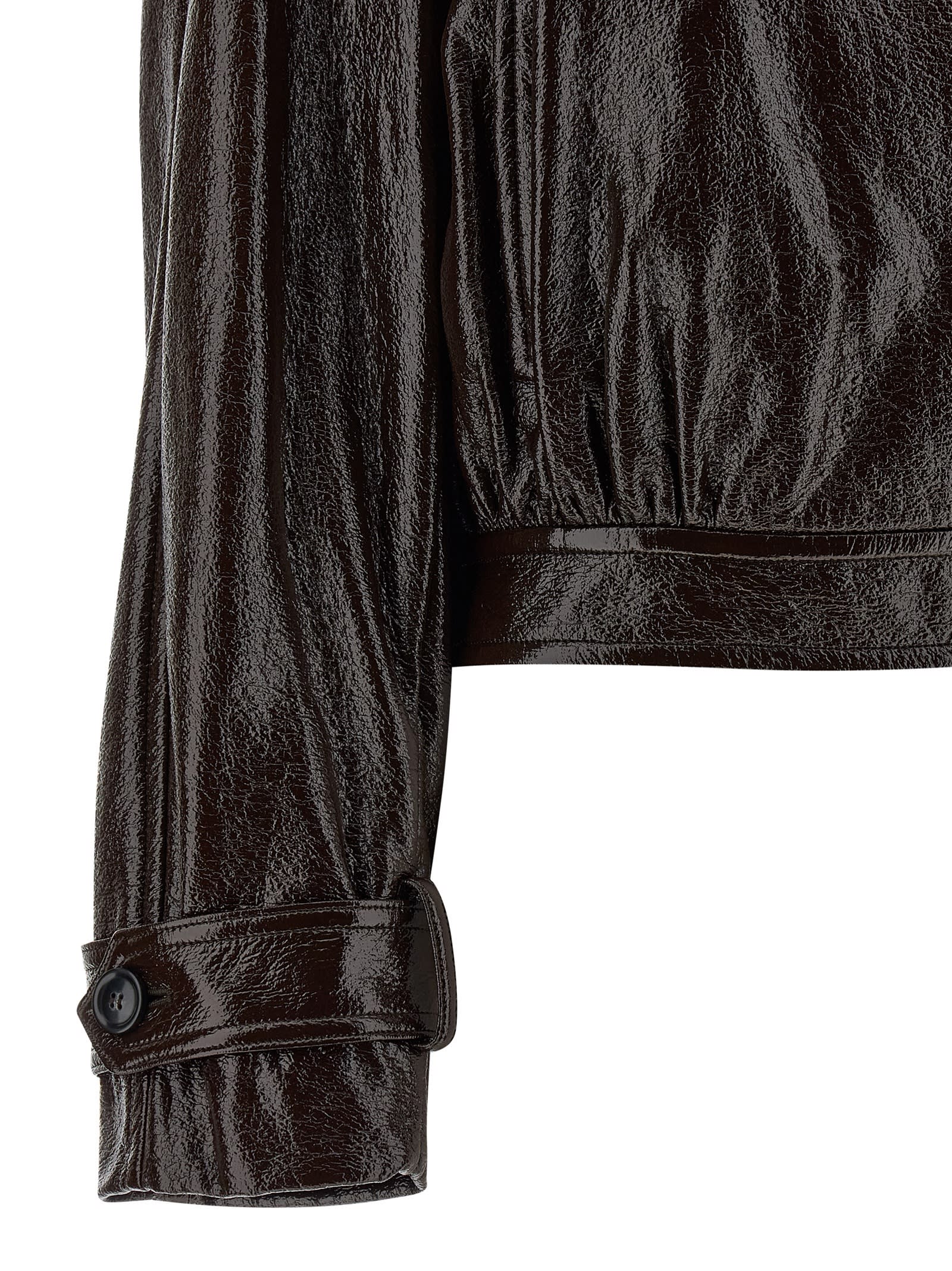 Sportmax Beta1234 Trench Coat In Brown