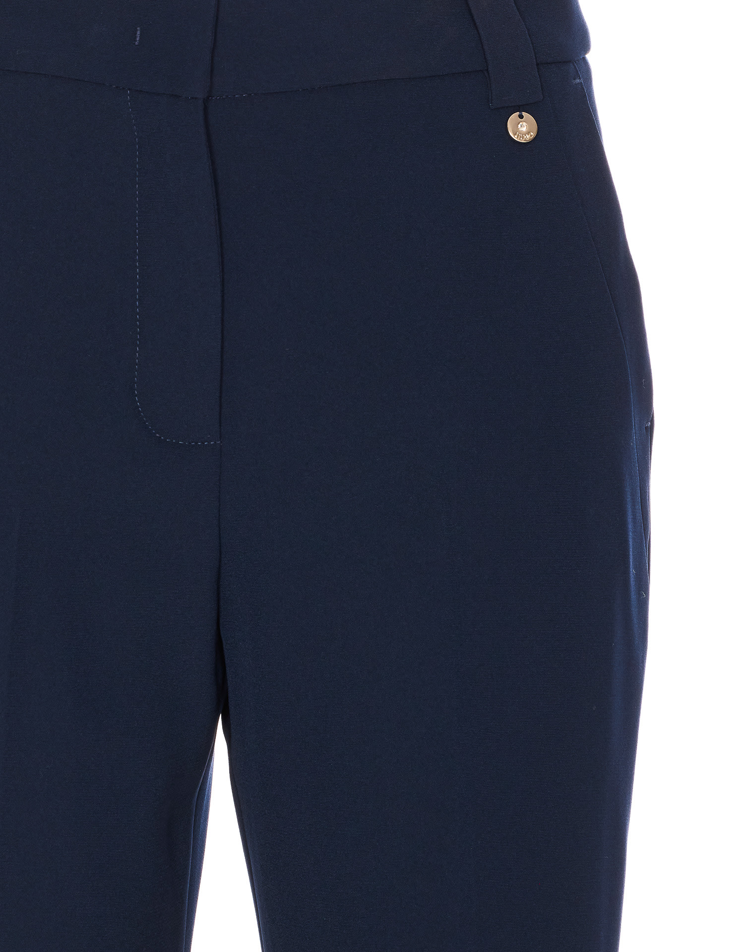 Shop Liu •jo Pants In Blue