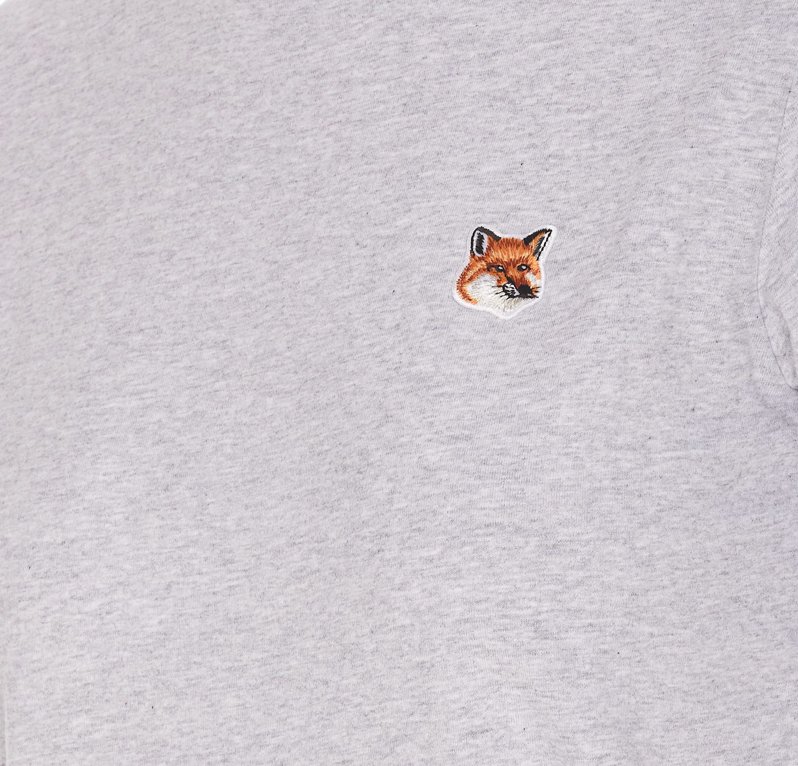 Maison Kitsuné Fox Head Patch Regular T-shirt