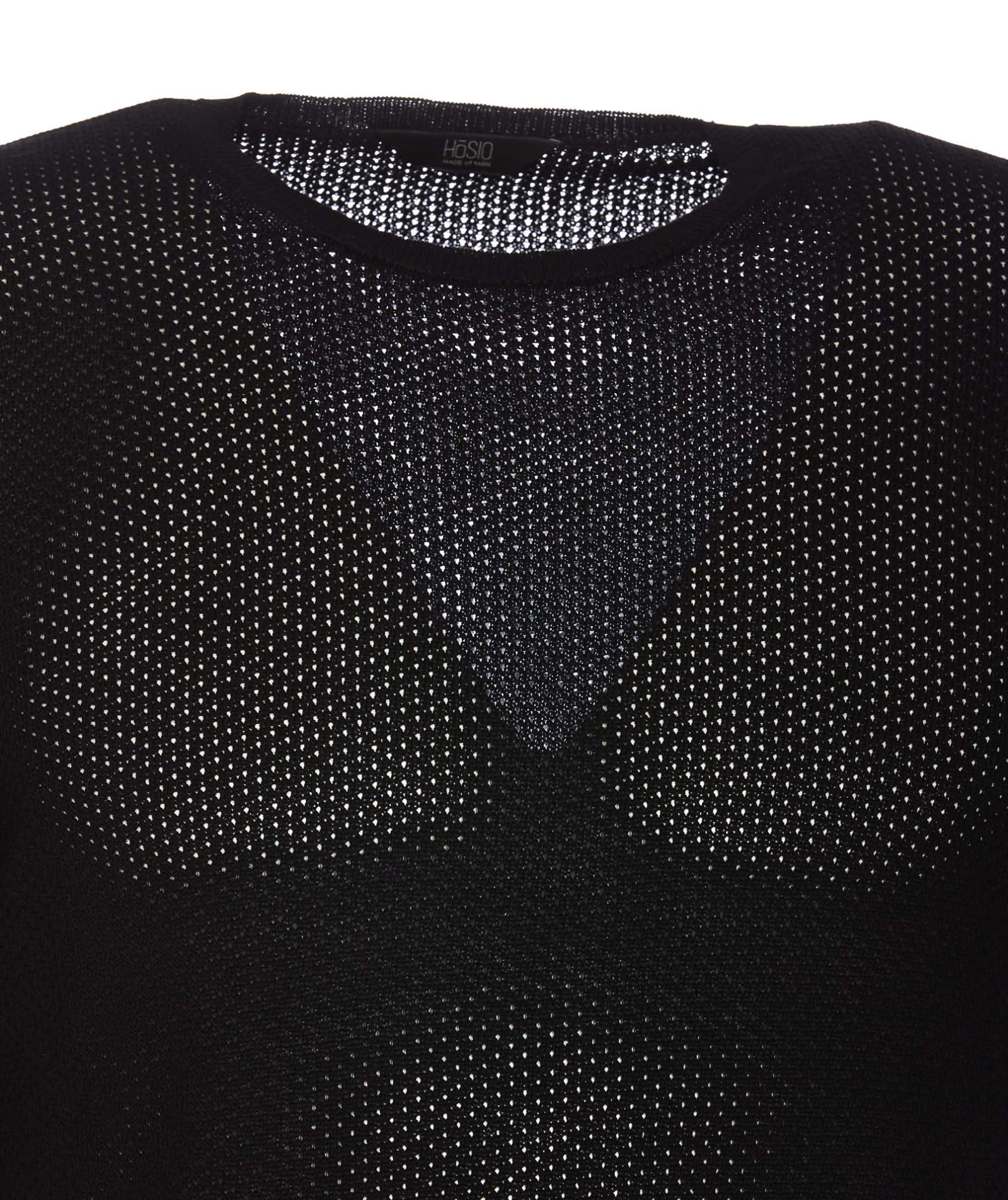 Shop Hōsio Girocollo T-shirt In Black