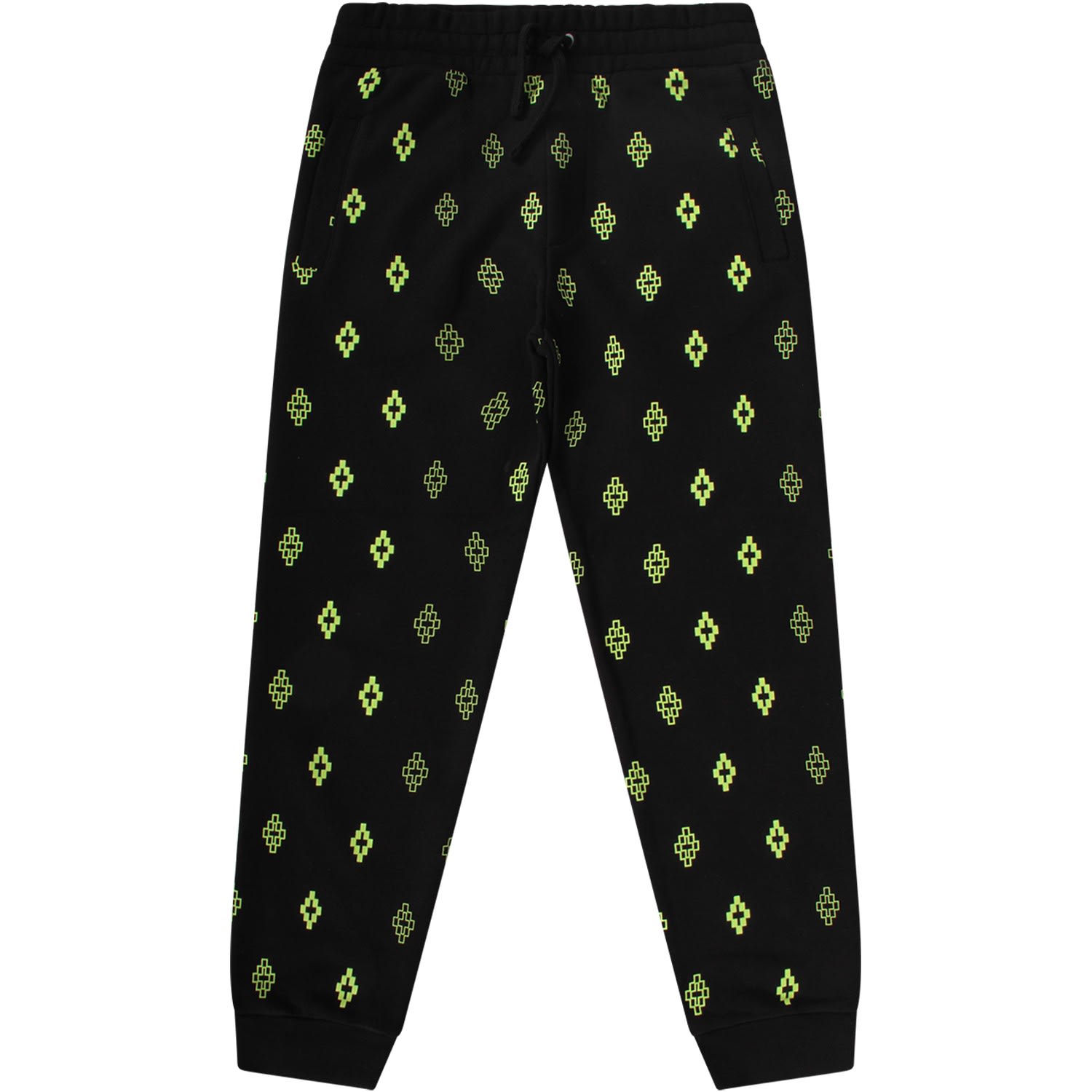 neon yellow sweatpants