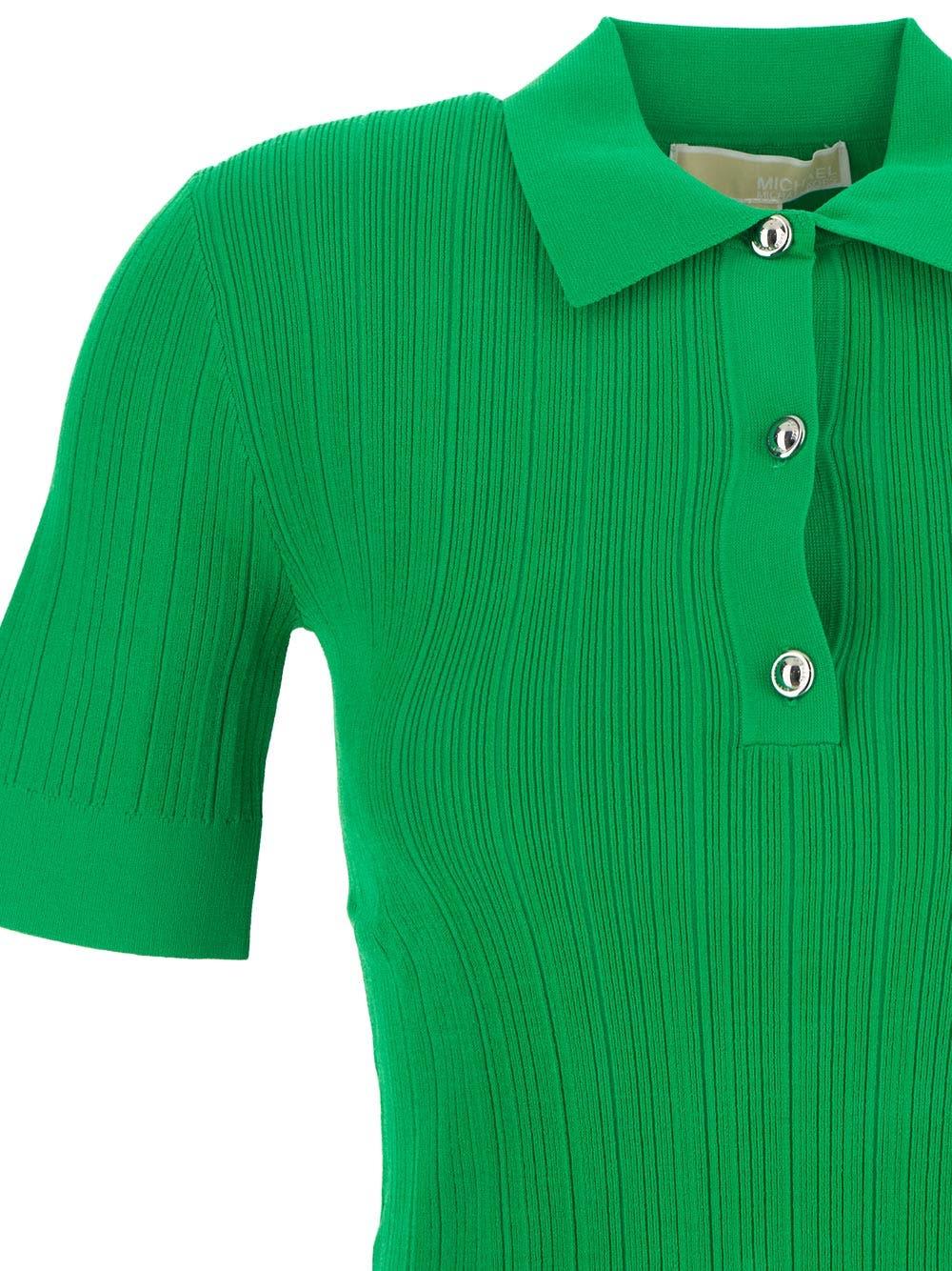 Michael kors polo sales womens green