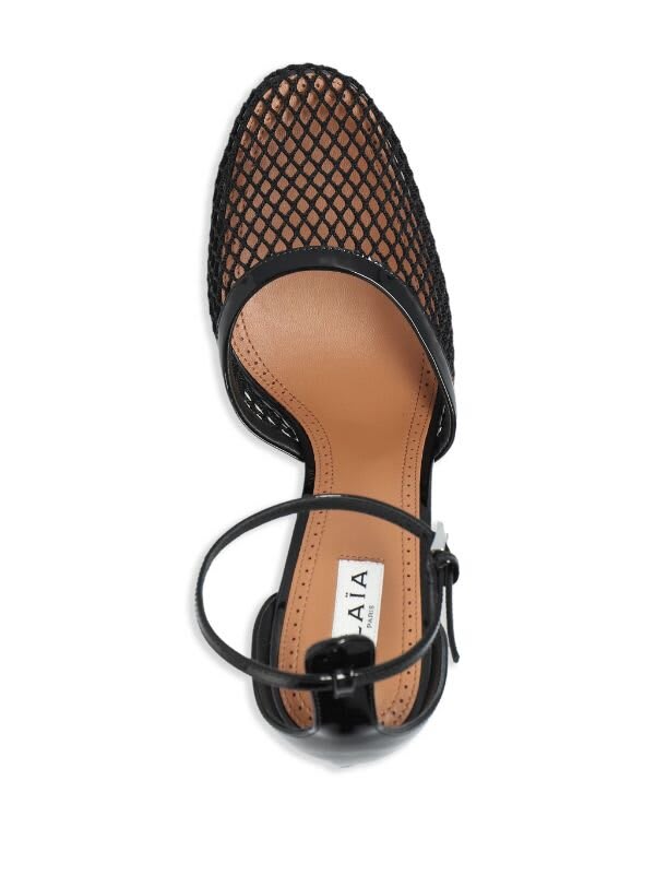 Alaïa High-heel Mesh Pumps In Black