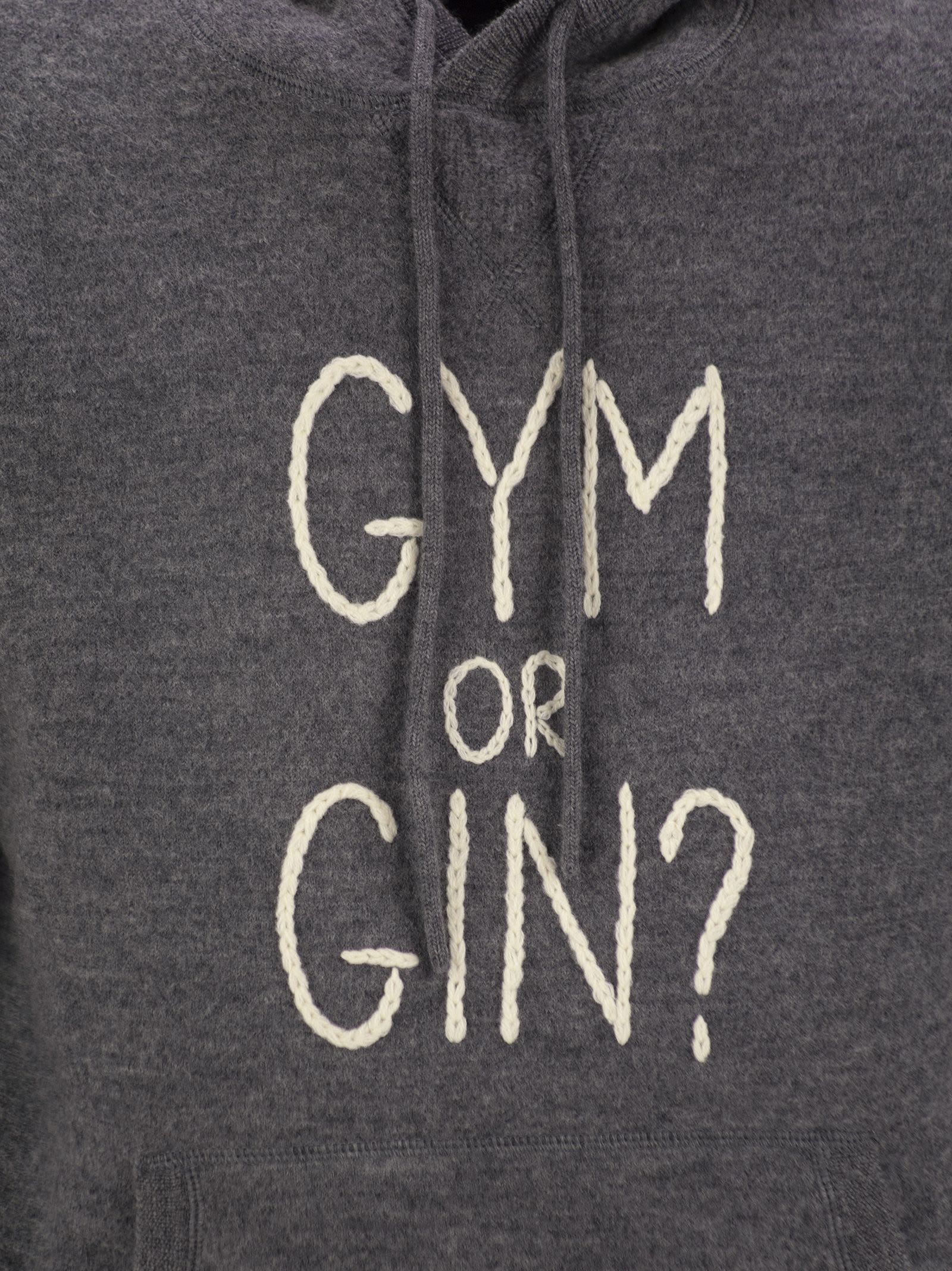 Shop Mc2 Saint Barth Wool Jumper Gyn Or Gin? In Grey