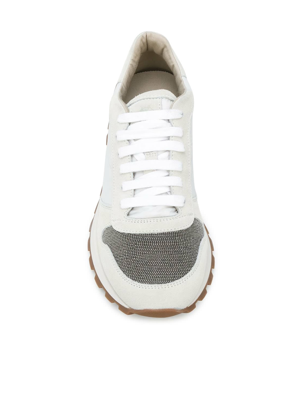 Shop Brunello Cucinelli Pair Of Sneakers In White
