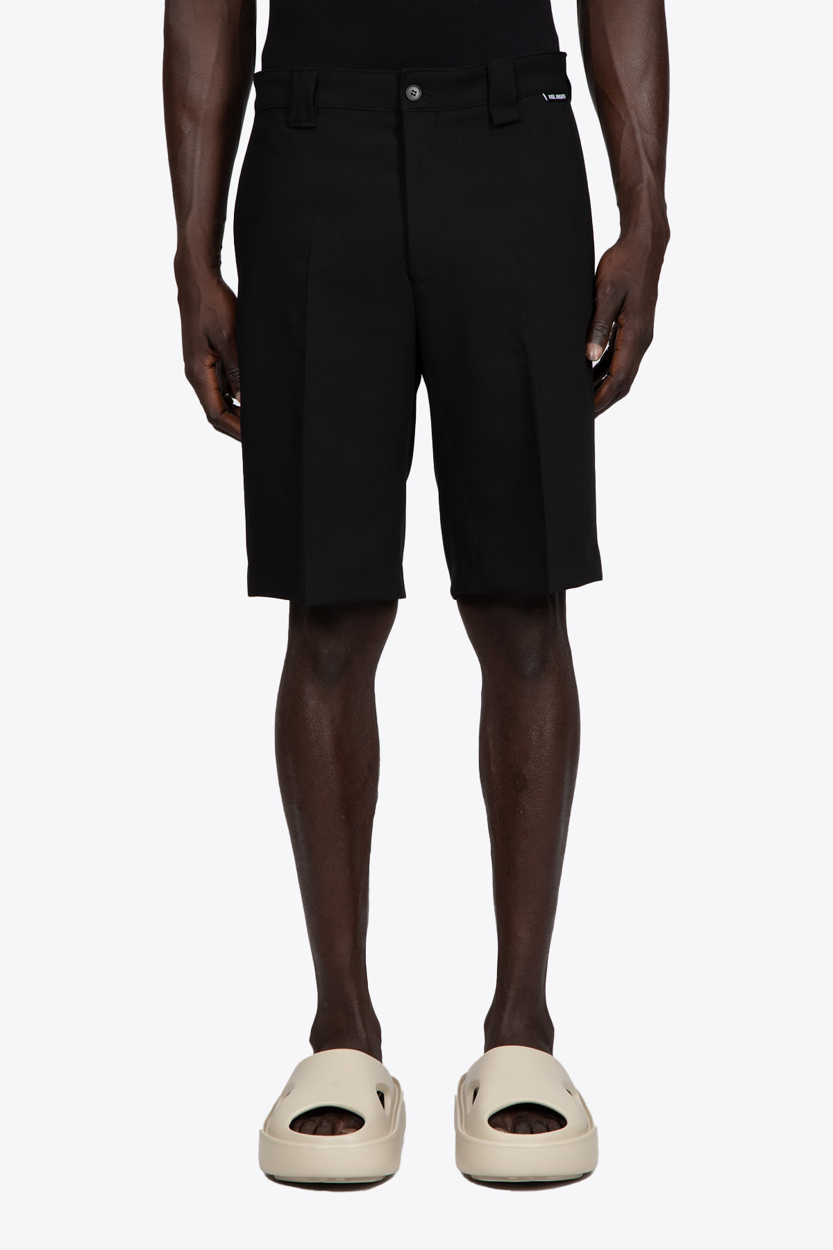 Axel Arigato Grit Shorts Black tailored bermuda shorts - Grit shorts