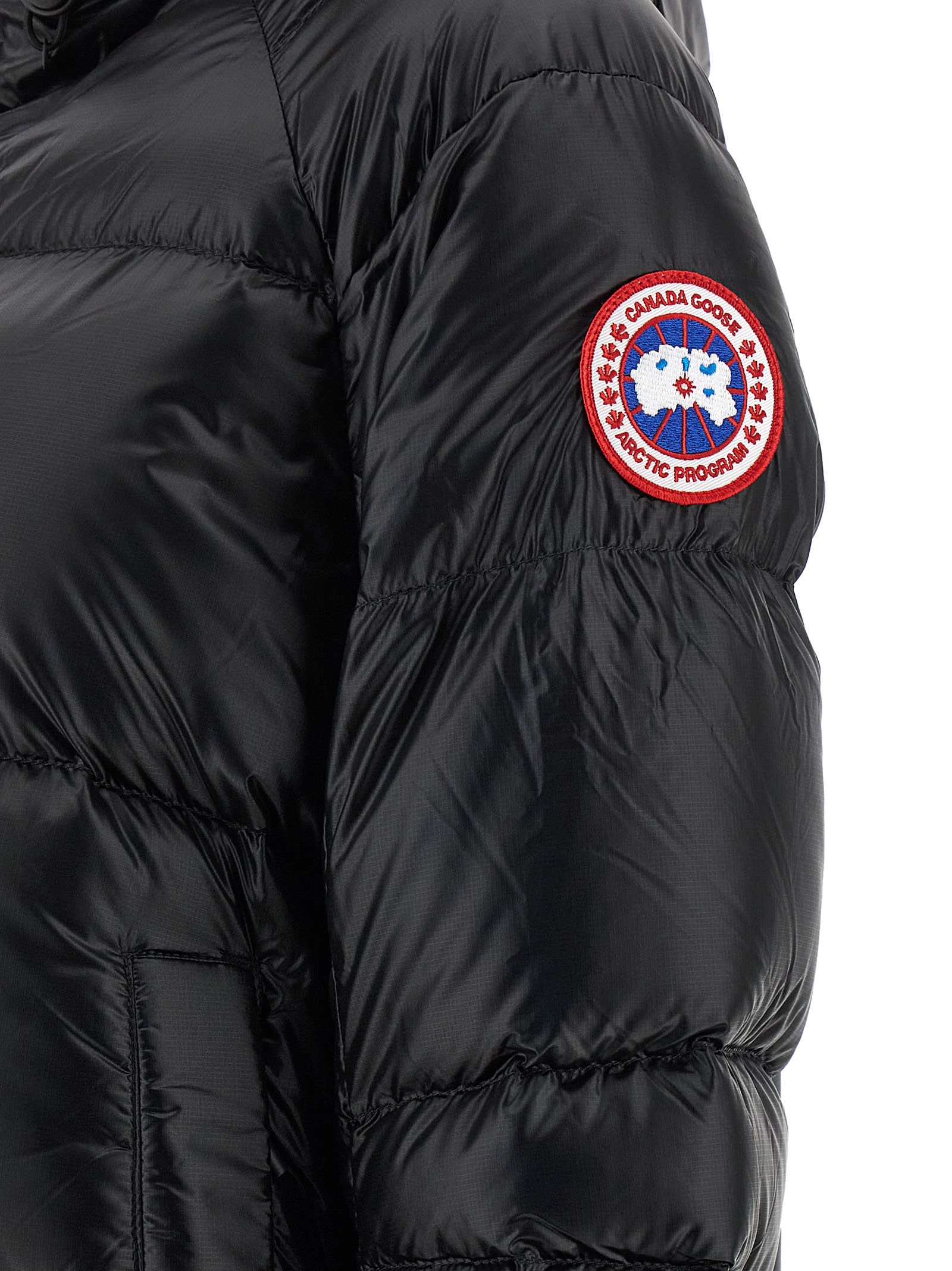 Canada Goose Cypress Short Style Down Jacket In Animal Print