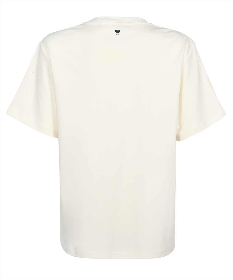 Weekend Max Mara Whale-print Cotton T-shirt In Neutral