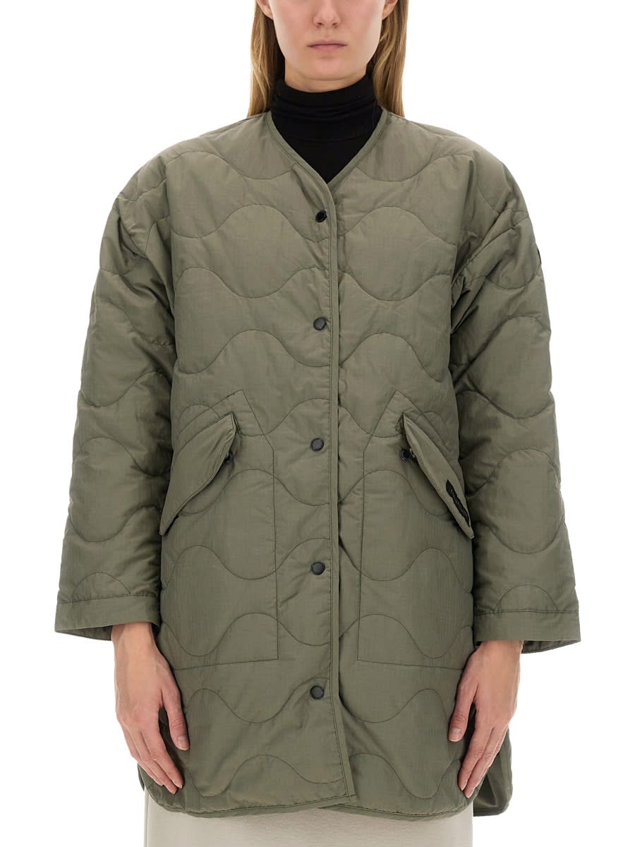 Shop Canada Goose Elgin Coat In Military Green