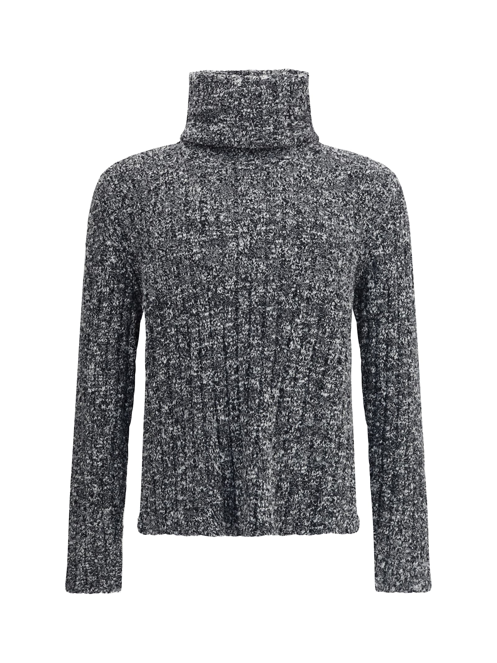 Dolce & Gabbana Turtleneck Pullover In Gray