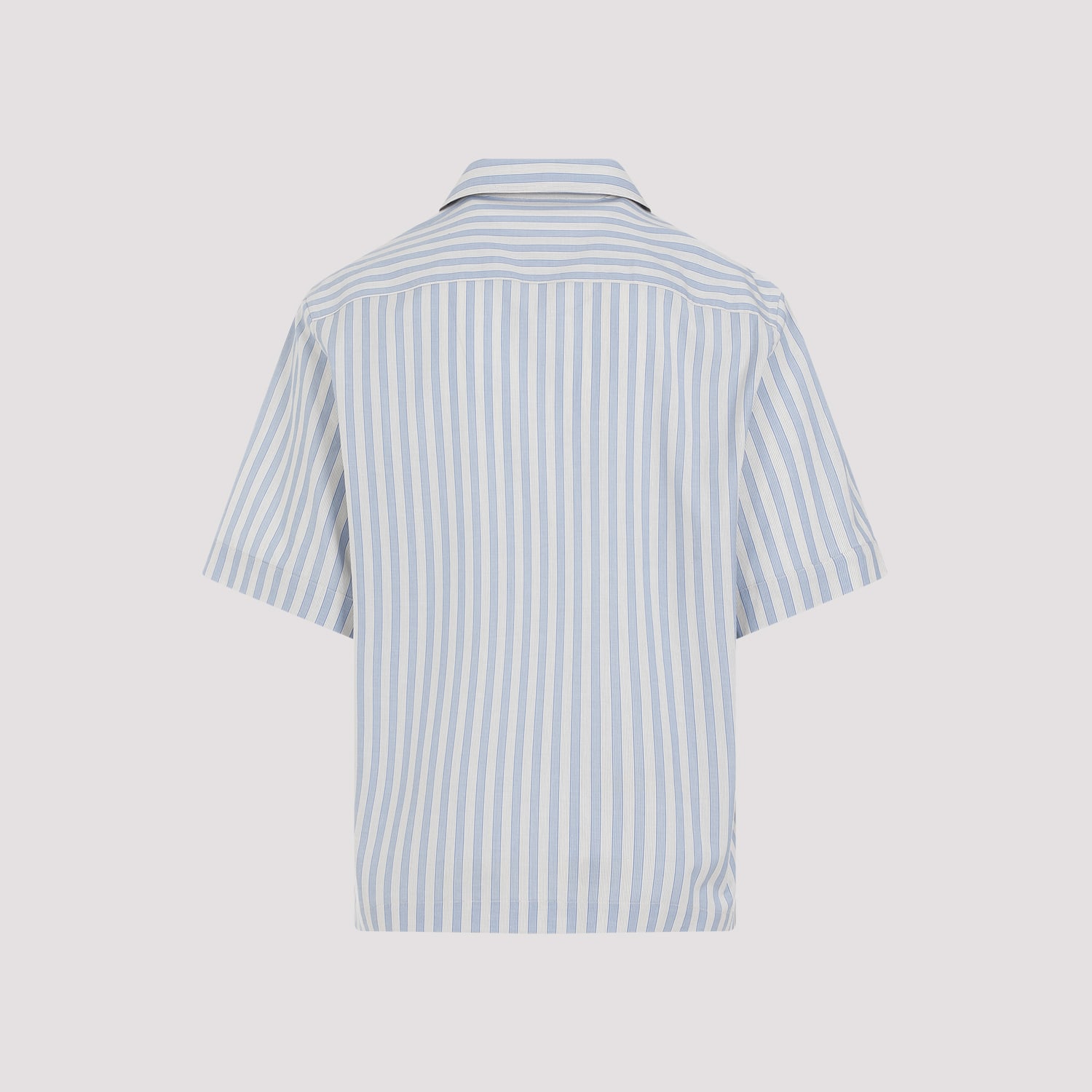 Shop Etro Bowling Shirt In Rigato