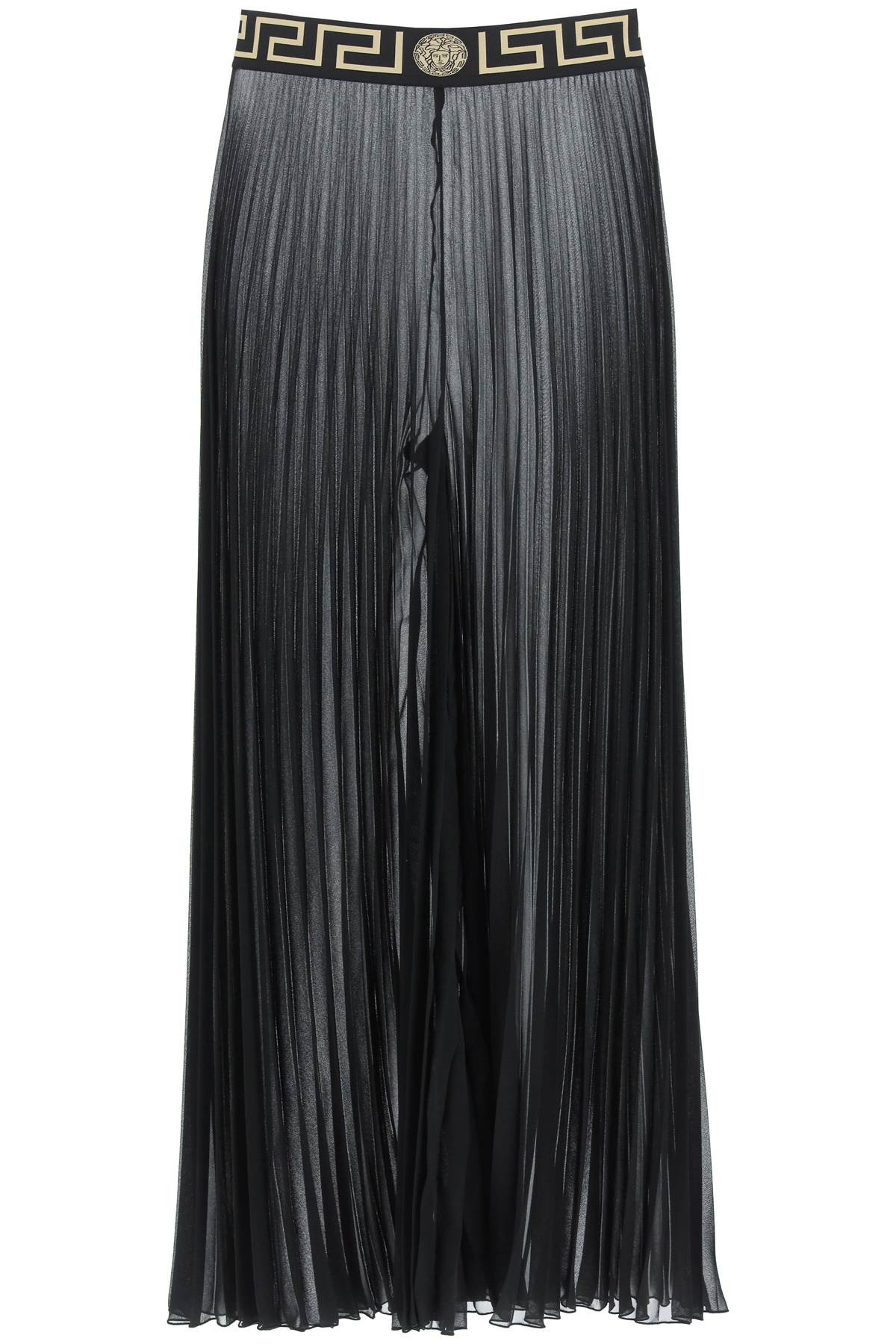 Versace Pleated Pareo Trousers