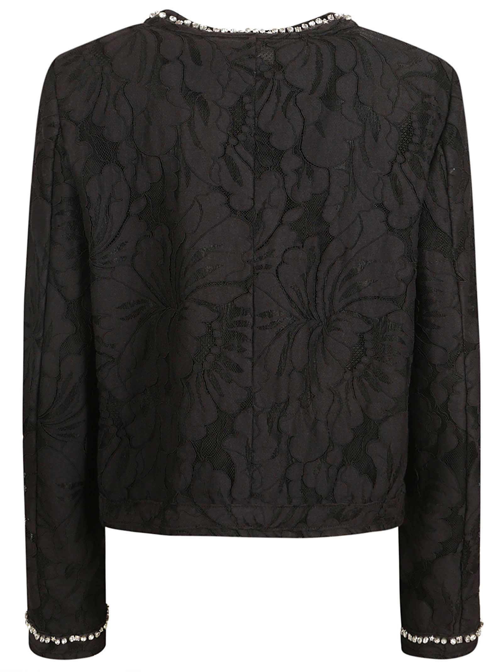 Shop N°21 Embellished Jacket In Black