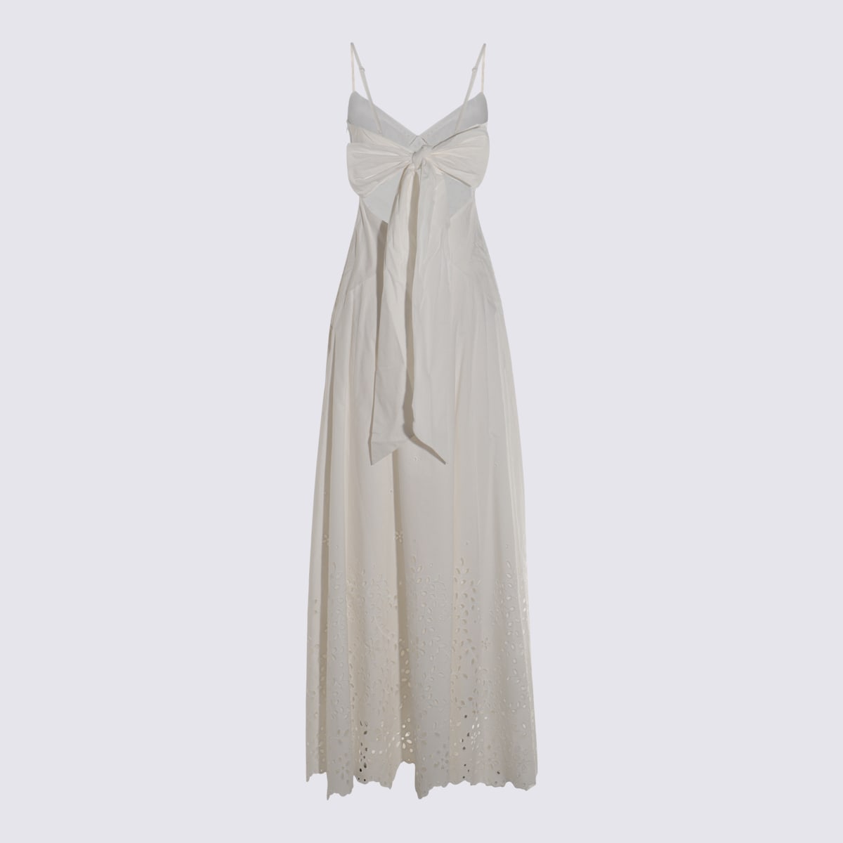 Self-portrait Lace Embroidered Maxi Dress